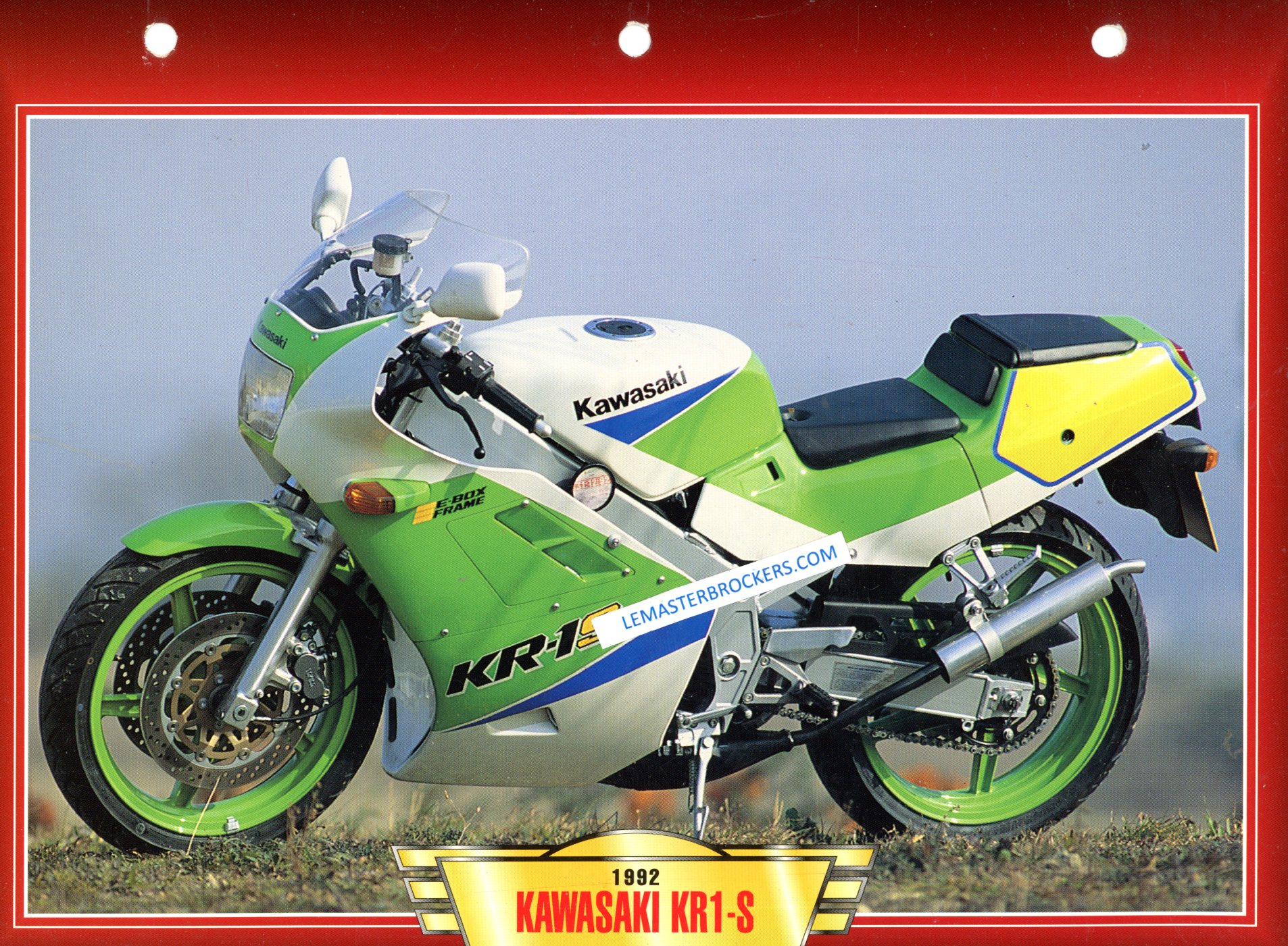 KAWASAKI KR1 S KR1S 1992 FCHE MOTO COLLECTION