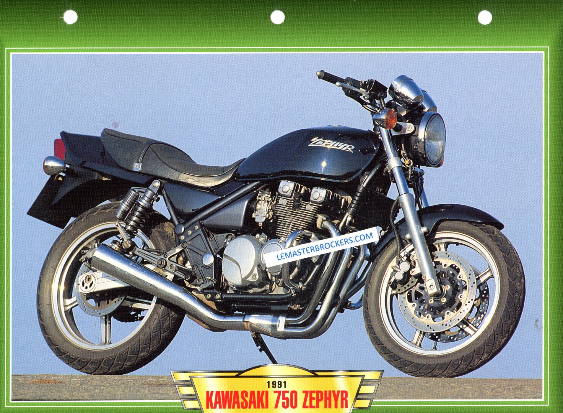 KAWASAKI 750 ZEPHYR 1991 FCHE MOTO COLLECTION