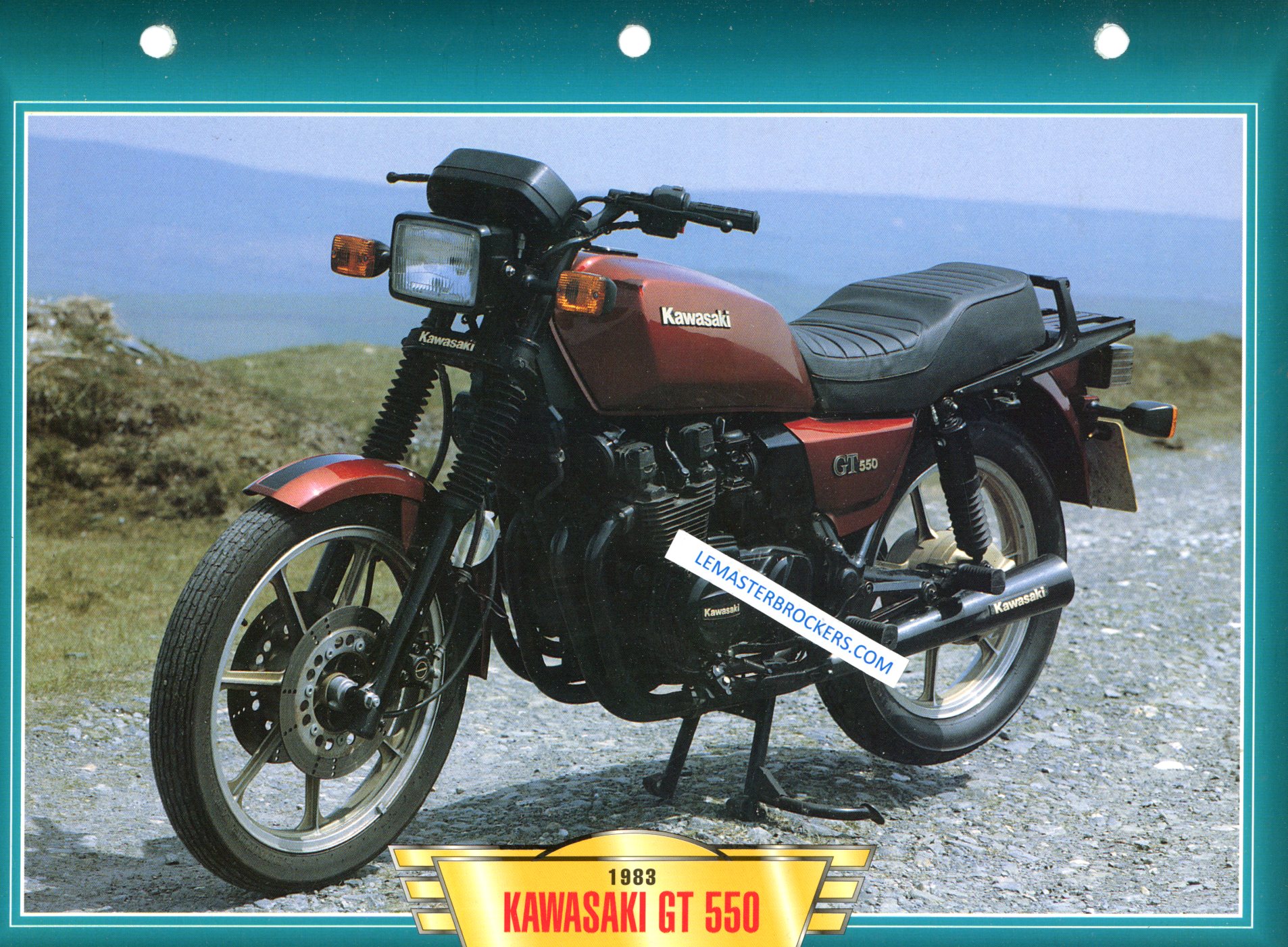 KAWASAKI GT 550 GT550 1983 FCHE MOTO COLLECTION