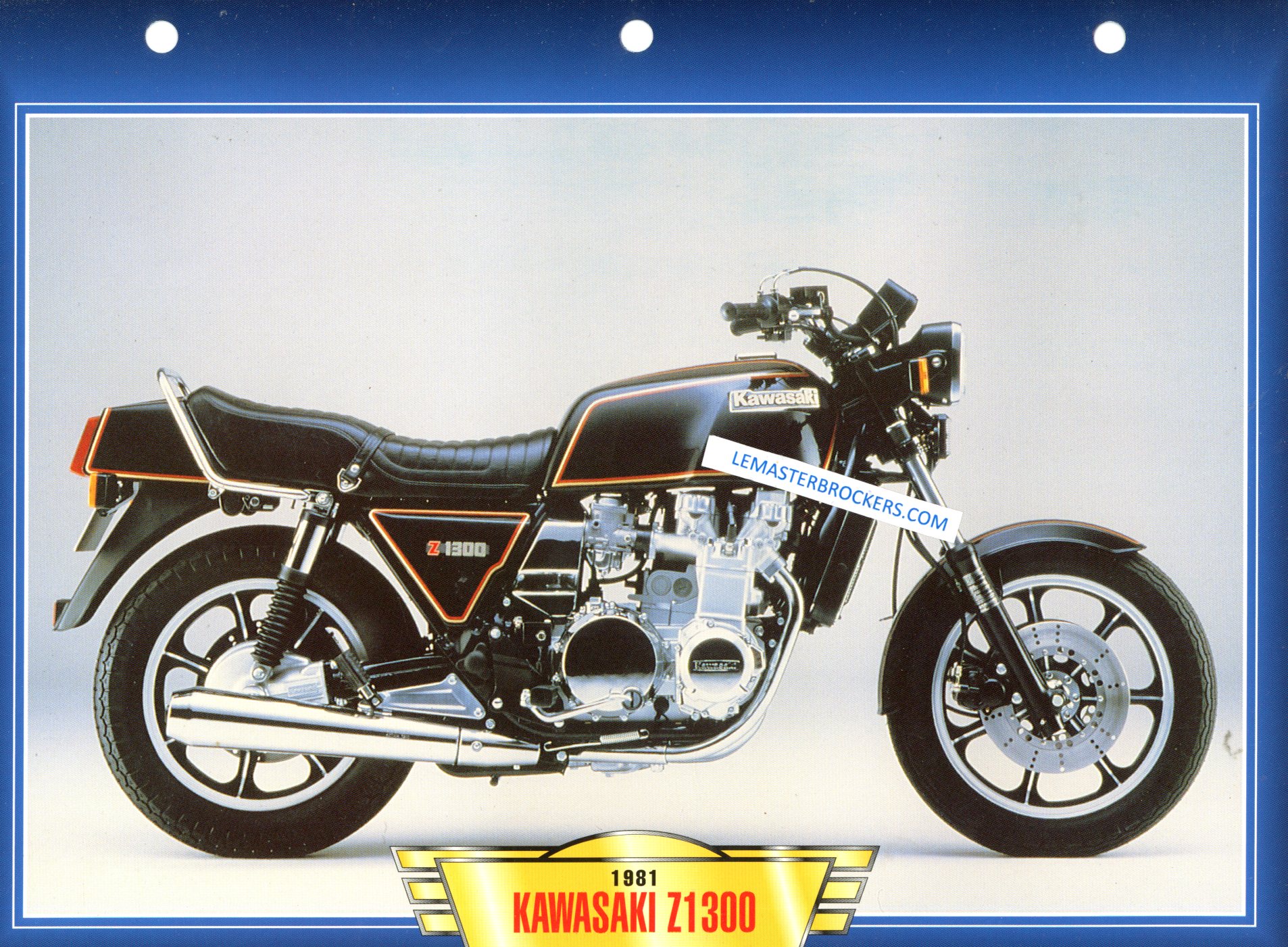 KAWASAKI Z 1300 Z1300 1981 FCHE MOTO COLLECTION