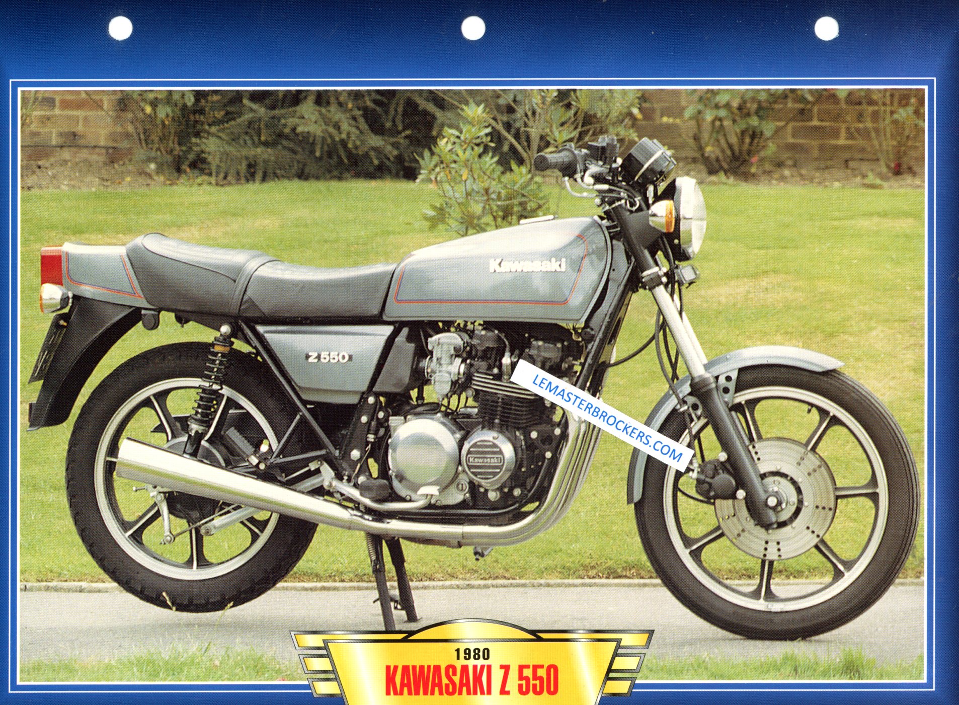 KAWASAKI Z 550 Z550 1980 FCHE MOTO COLLECTION