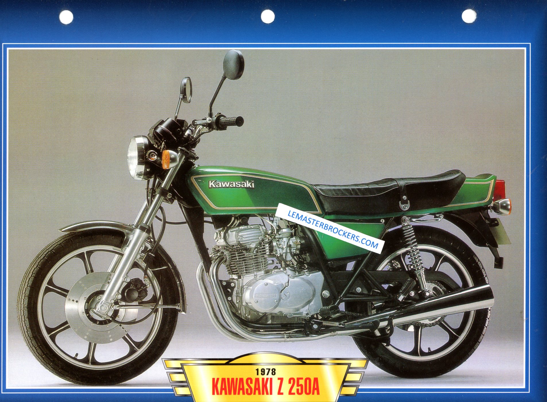 KAWASAKI Z 250A Z250 A 1978 FCHE MOTO COLLECTION
