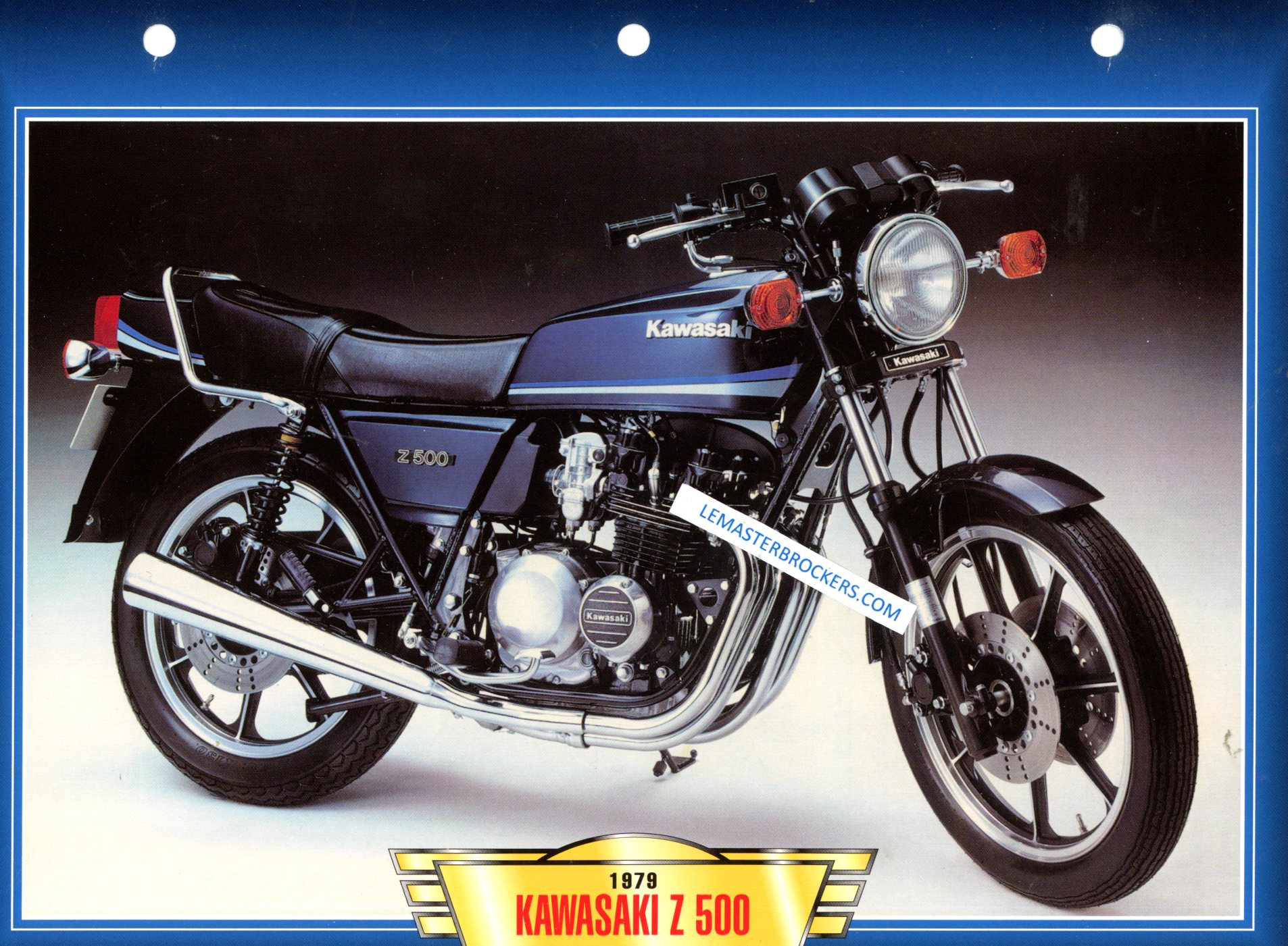 KAWASAKI Z 500 Z500 1979 FCHE MOTO COLLECTION