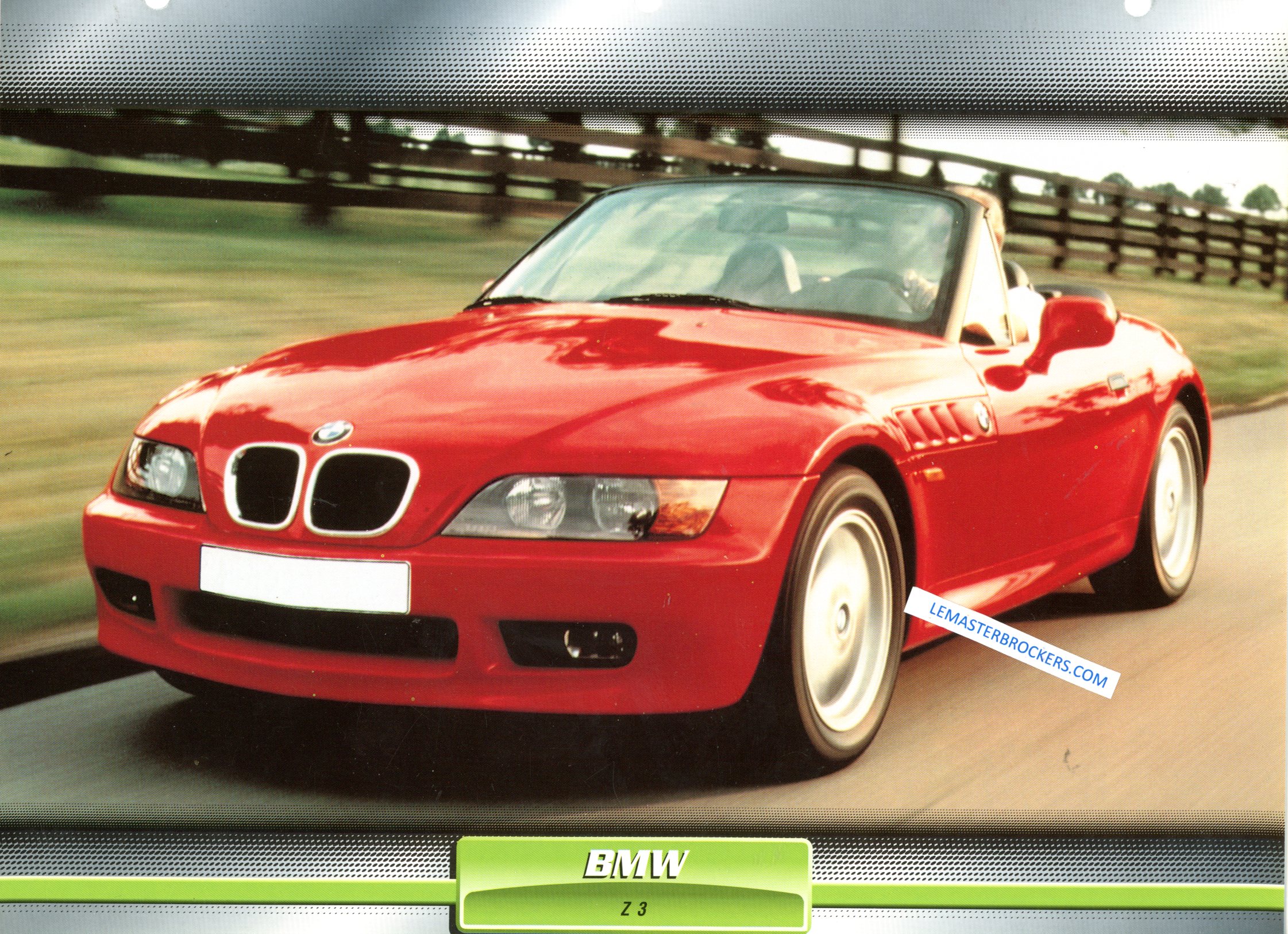 FICHE BMW Z3 1997