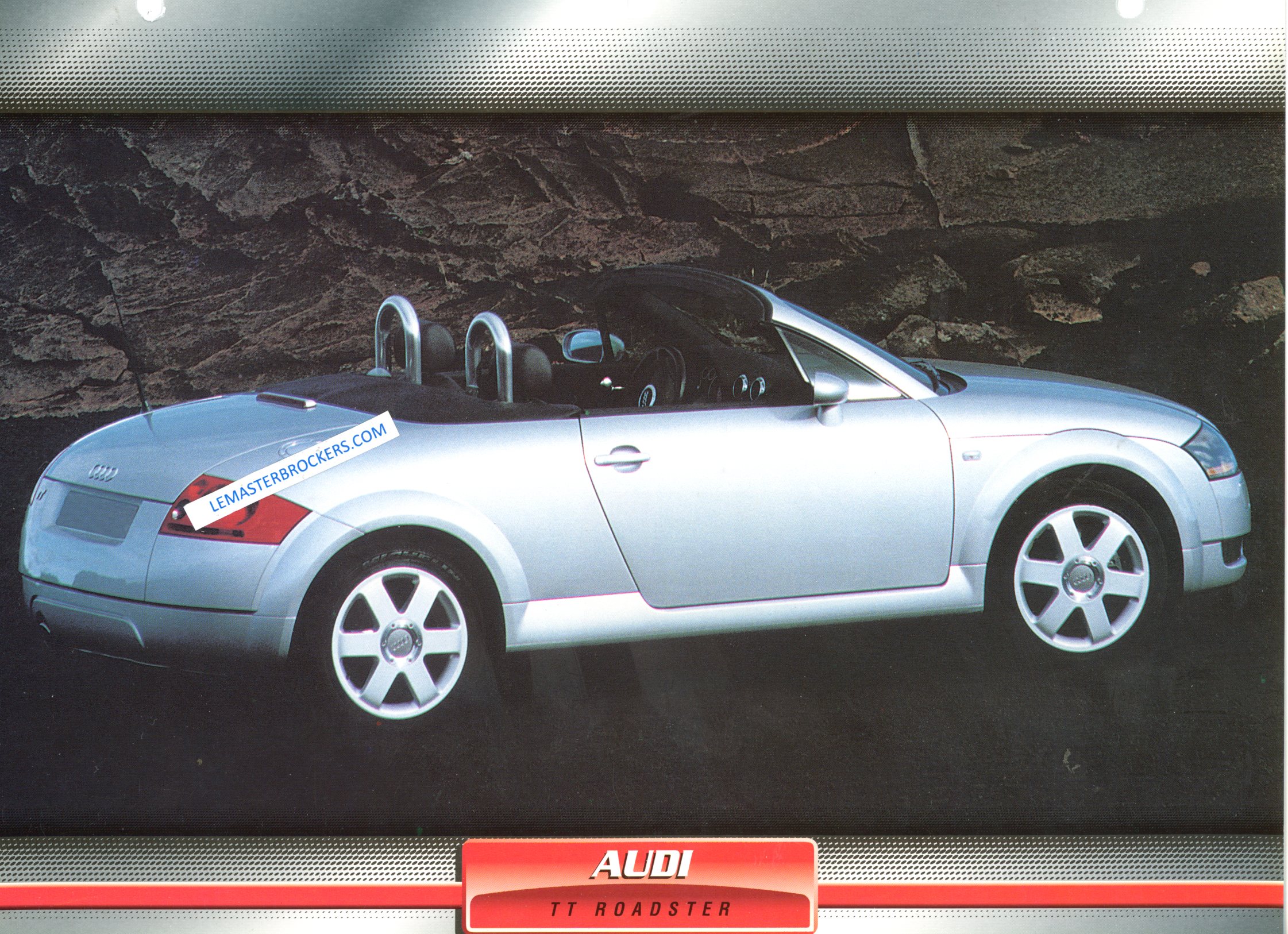 FICHE AUTO AUDI TT ROADSTER 1999