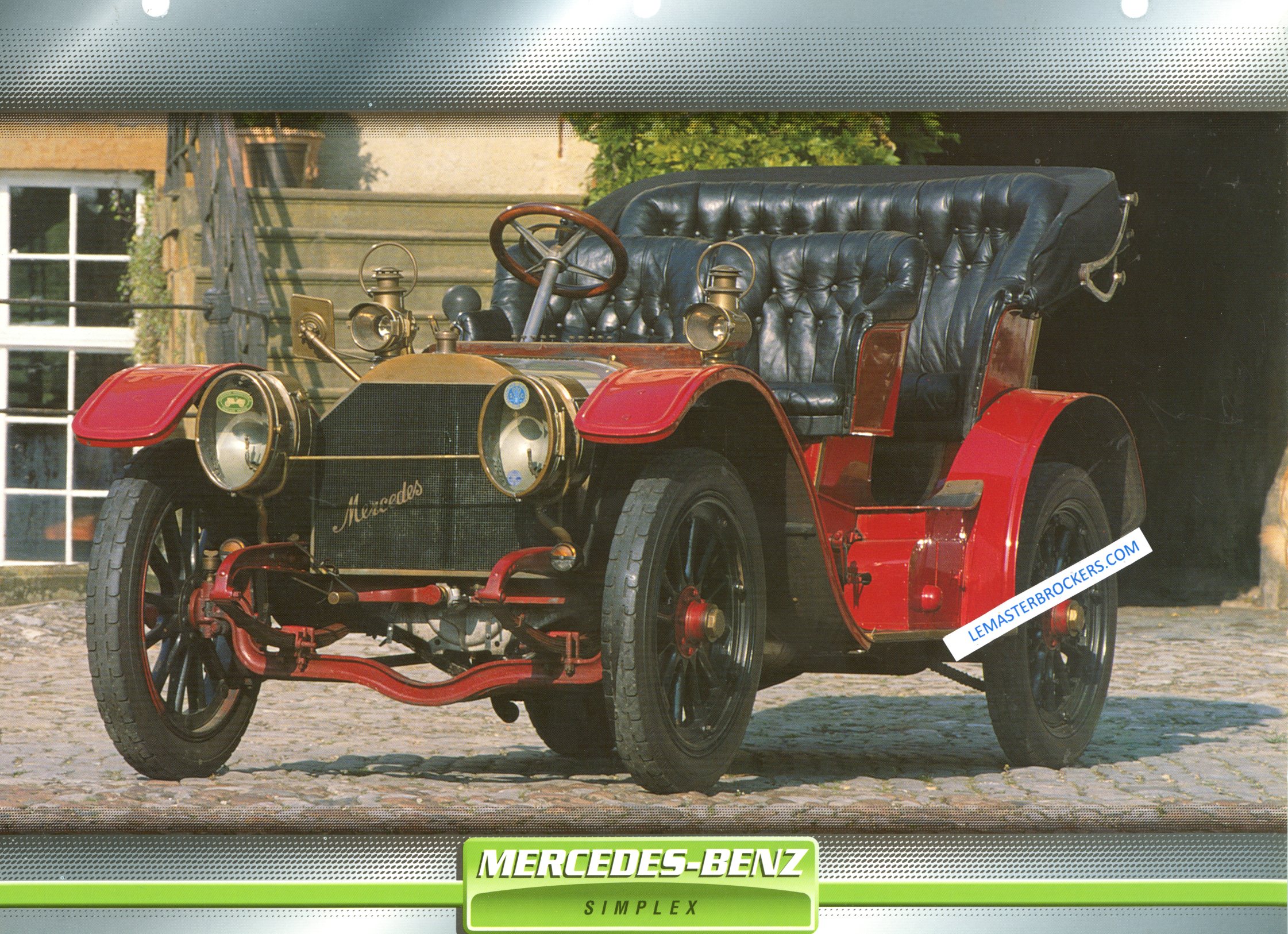 FICHE AUTO MERCEDES SIMPLEX 1904