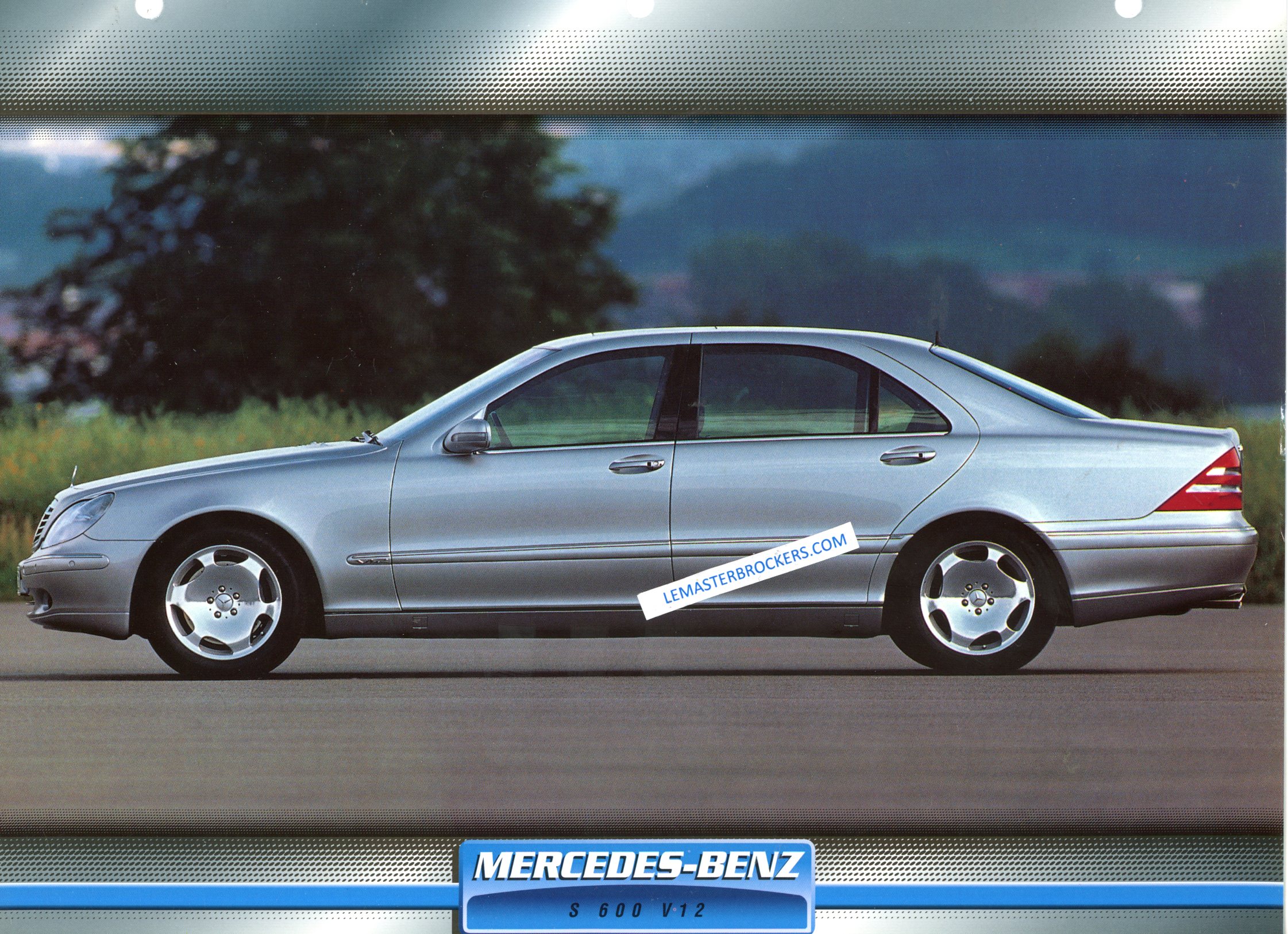 MERCEDES S 600 V12 S600 1999