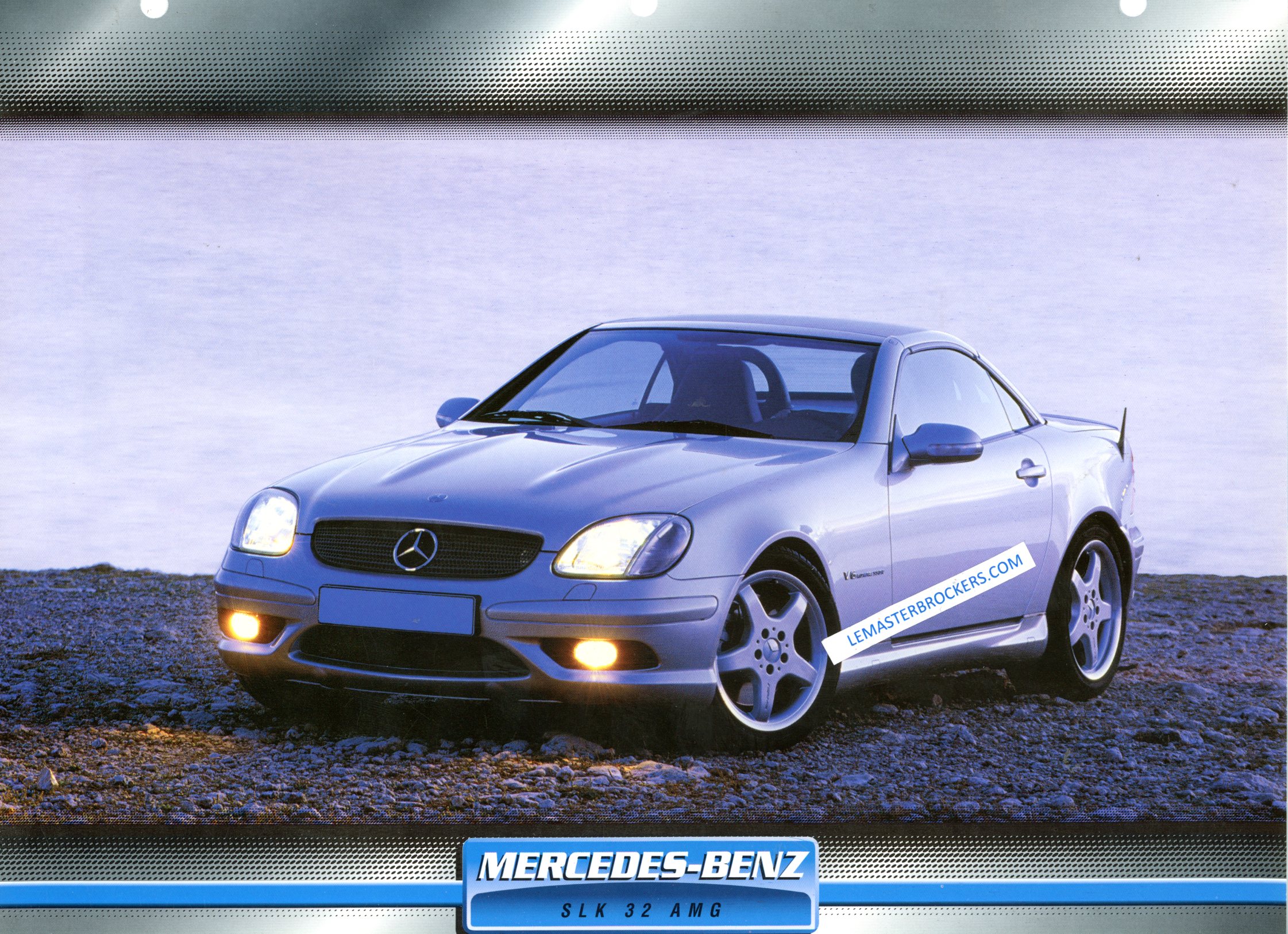 FICHE AUTO MERCEDES SLK 32 AMG SLK32 2001