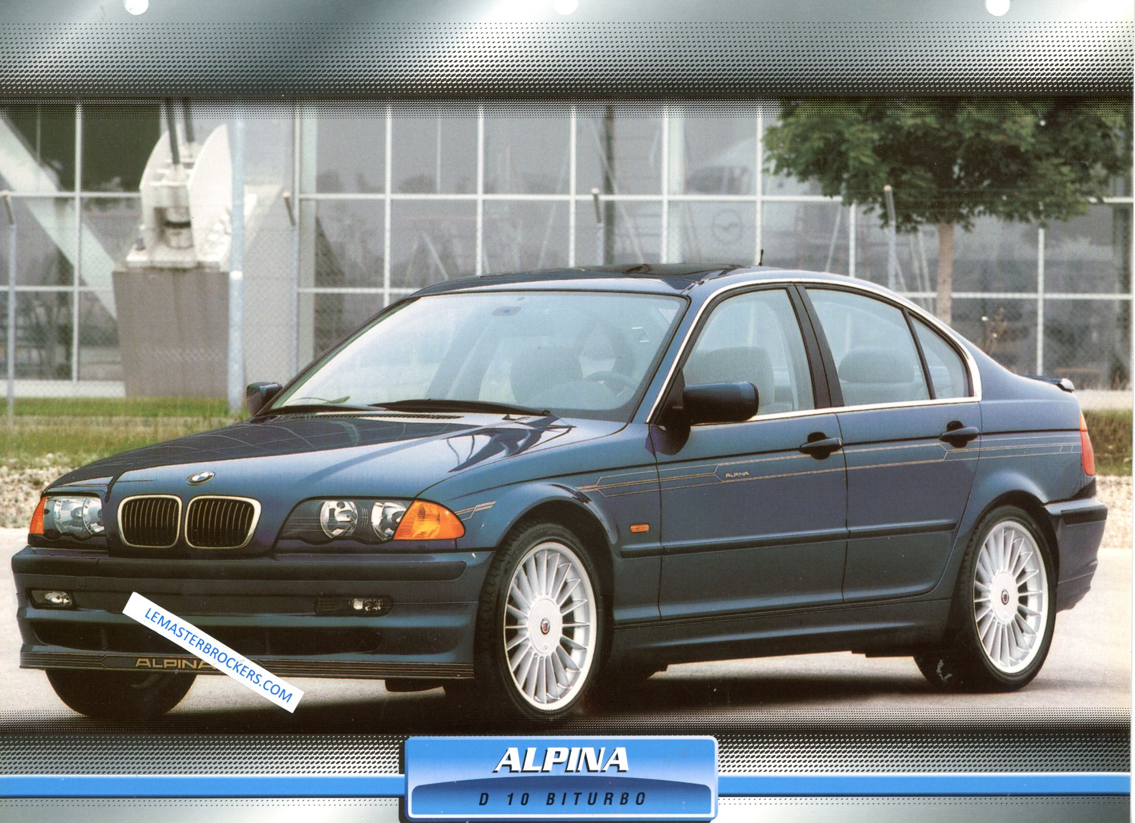 FICHE AUTO ALPINA B10 BITURBO 1999 BMW SERIE 3