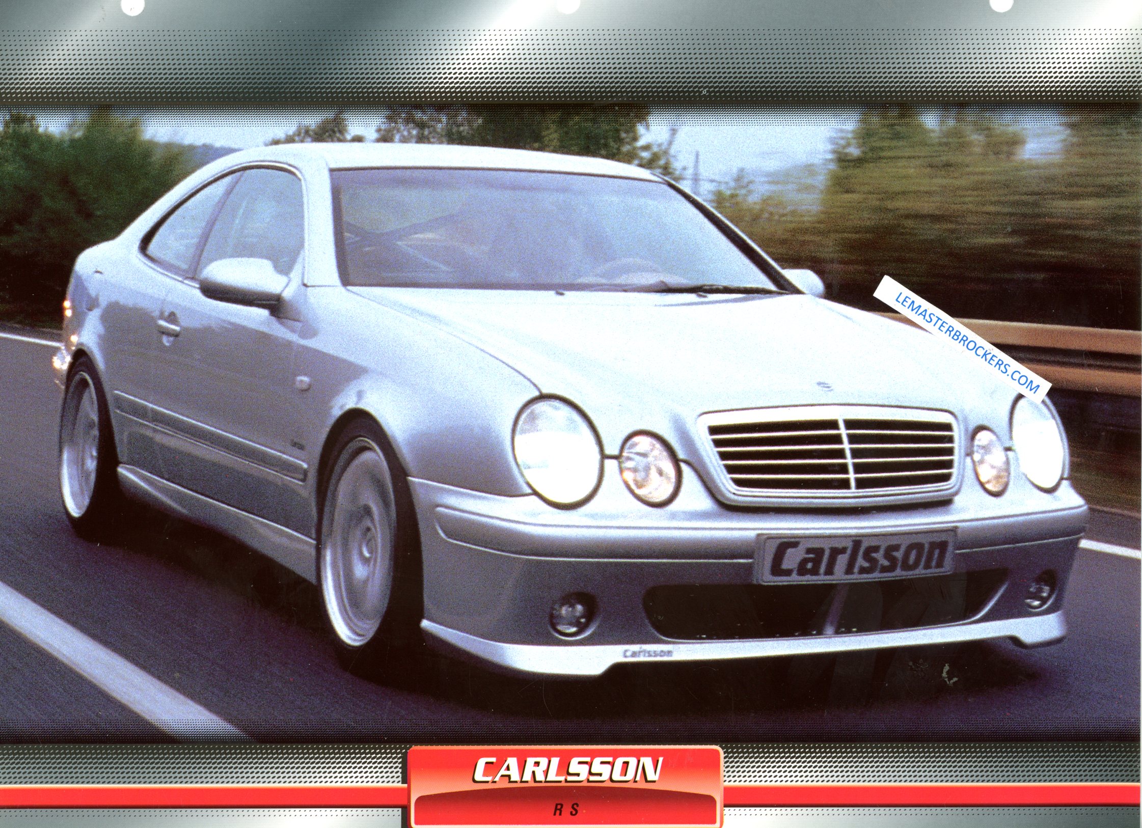 FICHE AUTO CARLSSON RS 1999 MERCEDES CLK