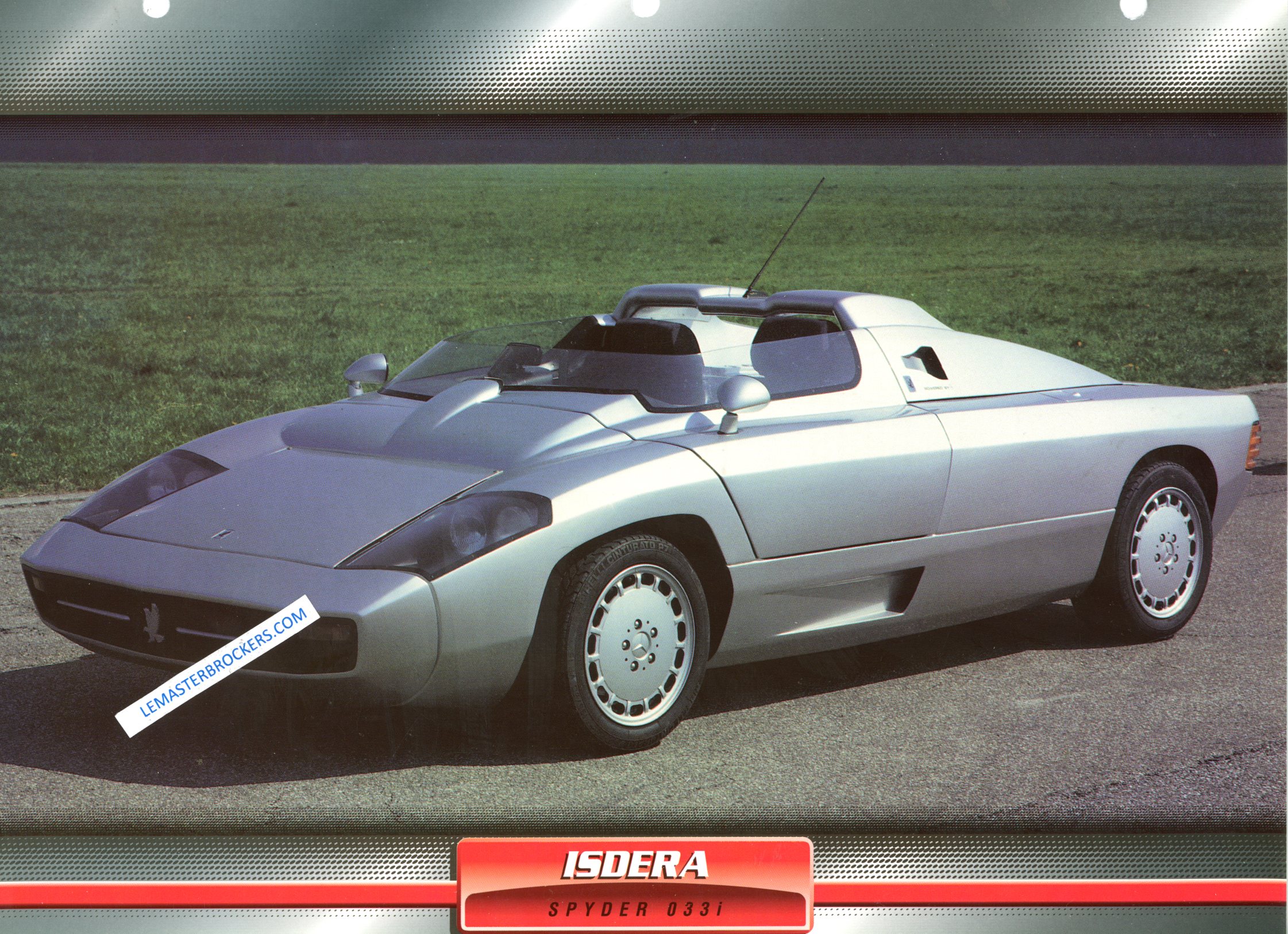 FICHE AUTO ISDERA SPYDER 033i 1983