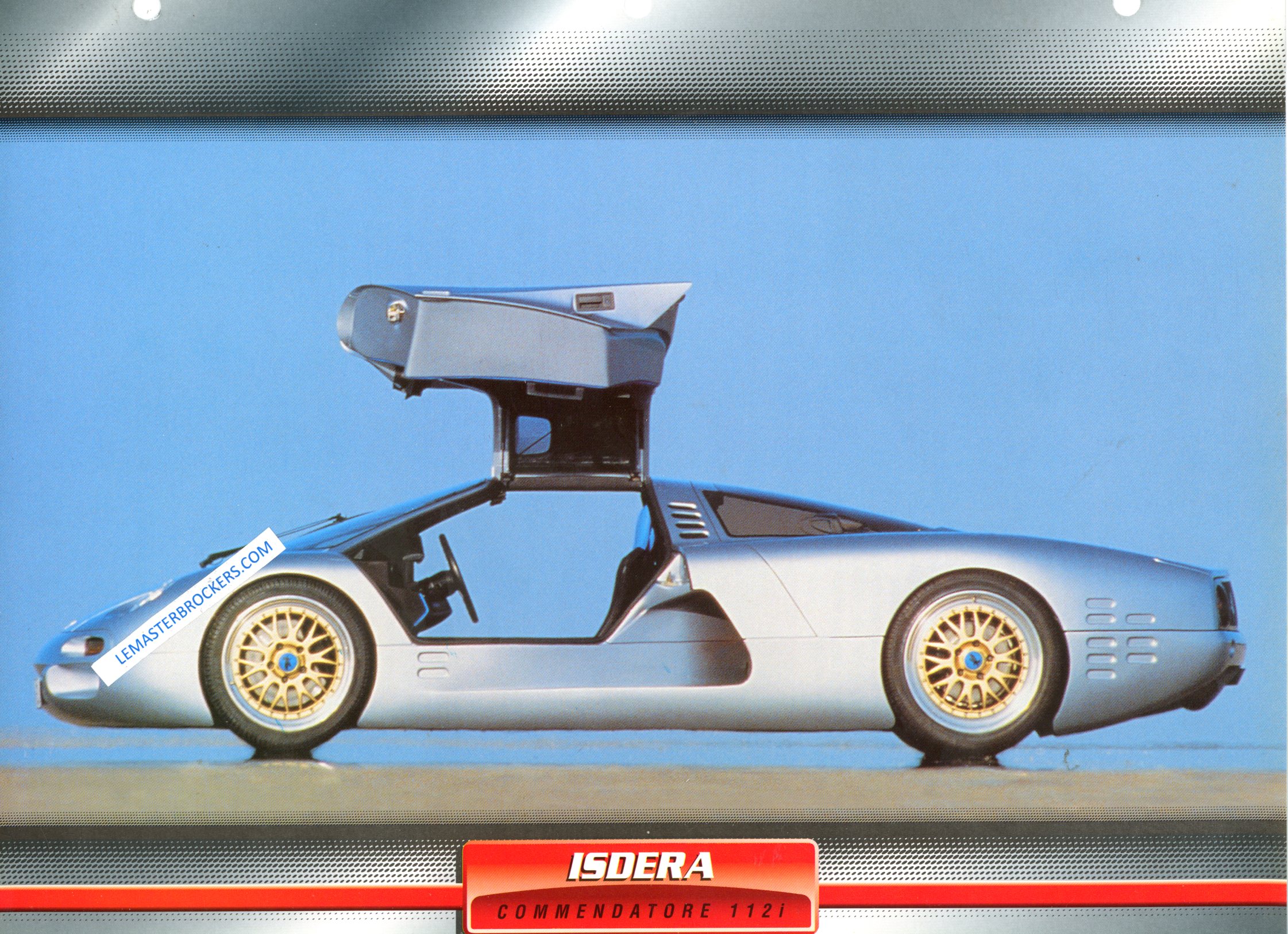 FICHE AUTO ISDERA COMMENDATORE 112i 1993