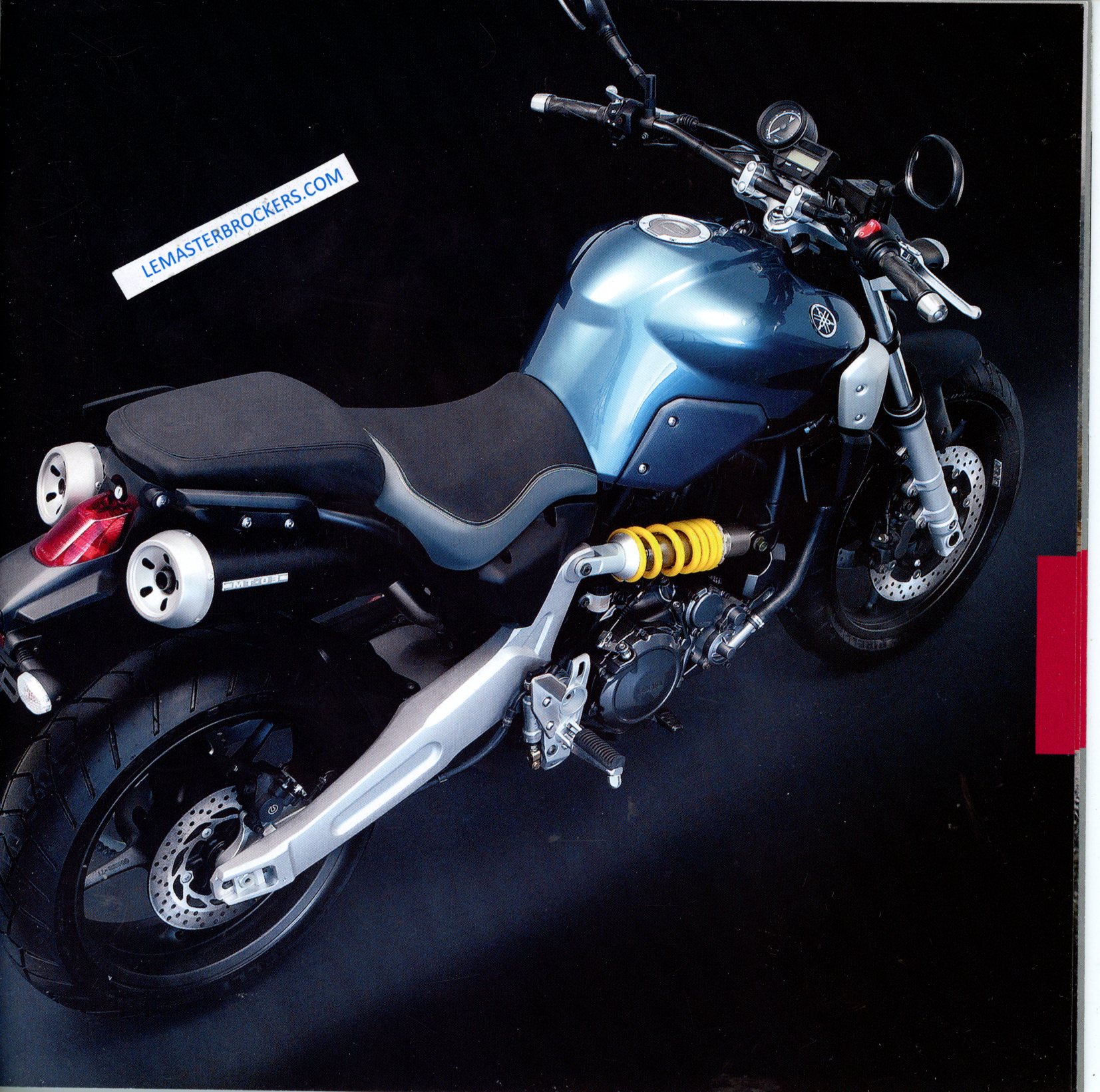 BROCHURE MOYO YAMAHA MT-03 MT03 DE 2006