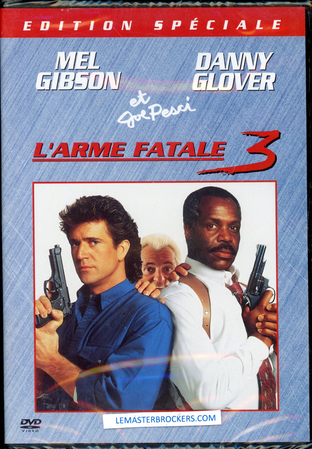 L ARME FATALE 3 AVEC MEL GIBSON DANNY GLOVER DVD NEUF 7321950162918