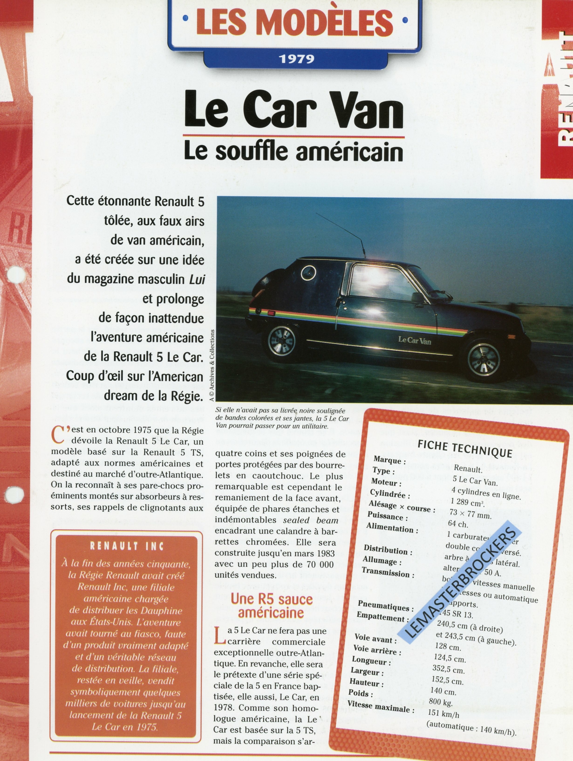 RENAULT-5-CAR-VAN-Fiche-auto-lemasterbrockers-cars-HACHETTE-R5