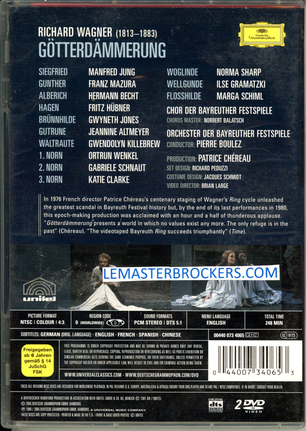 WAGNER GOTTERDAMMERUNG 044007340653 DVD