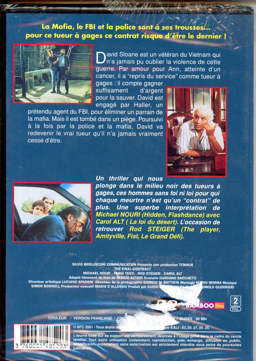 LE DERNIER CONTRAT ROD STEIGER 3760031485203