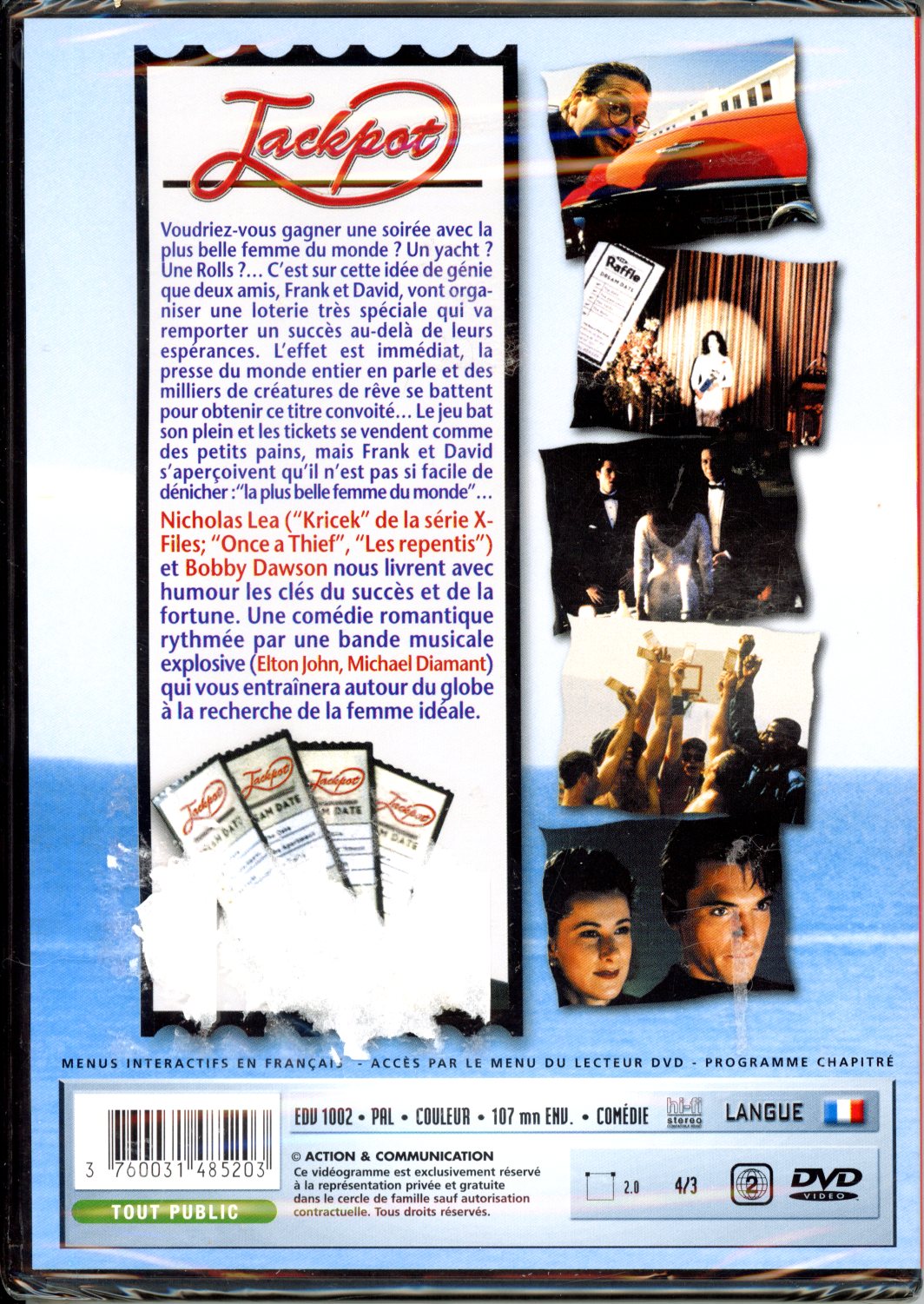 JACKPOT 3760031485203 DVD NEUF