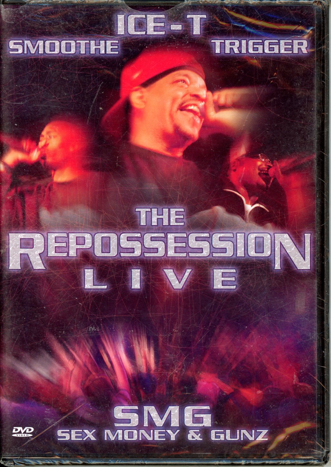 THE REPOSSESSION LIVE dvd SMG SEX MONEY ET GUNZ