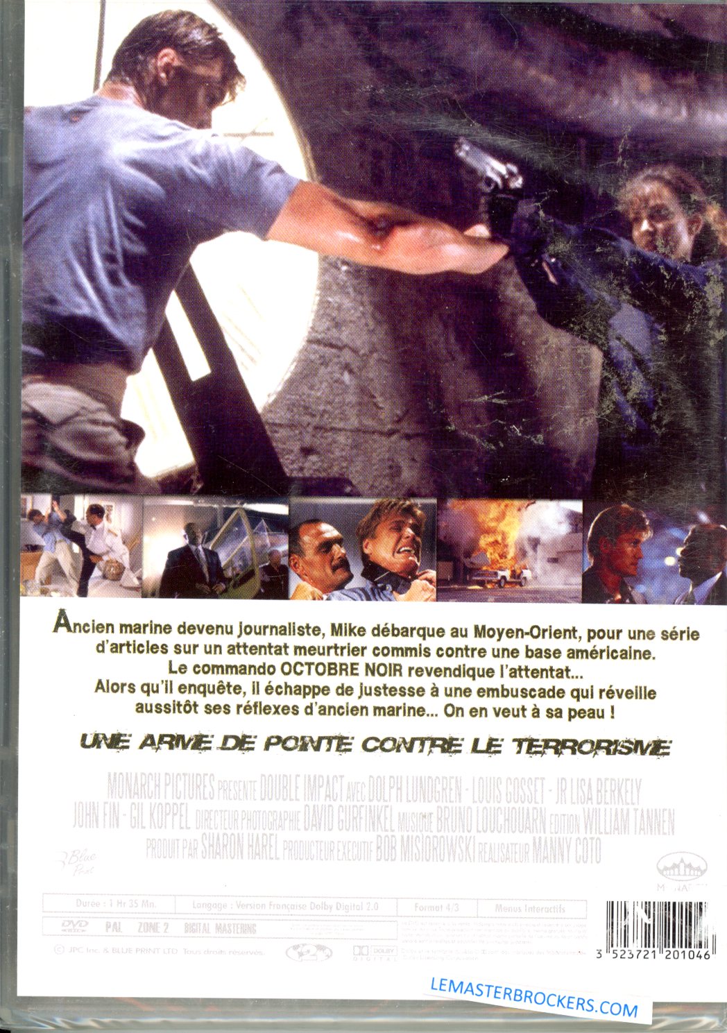 3523721201046 DOUBLE IMPACT  DOLPH LUNDGREN