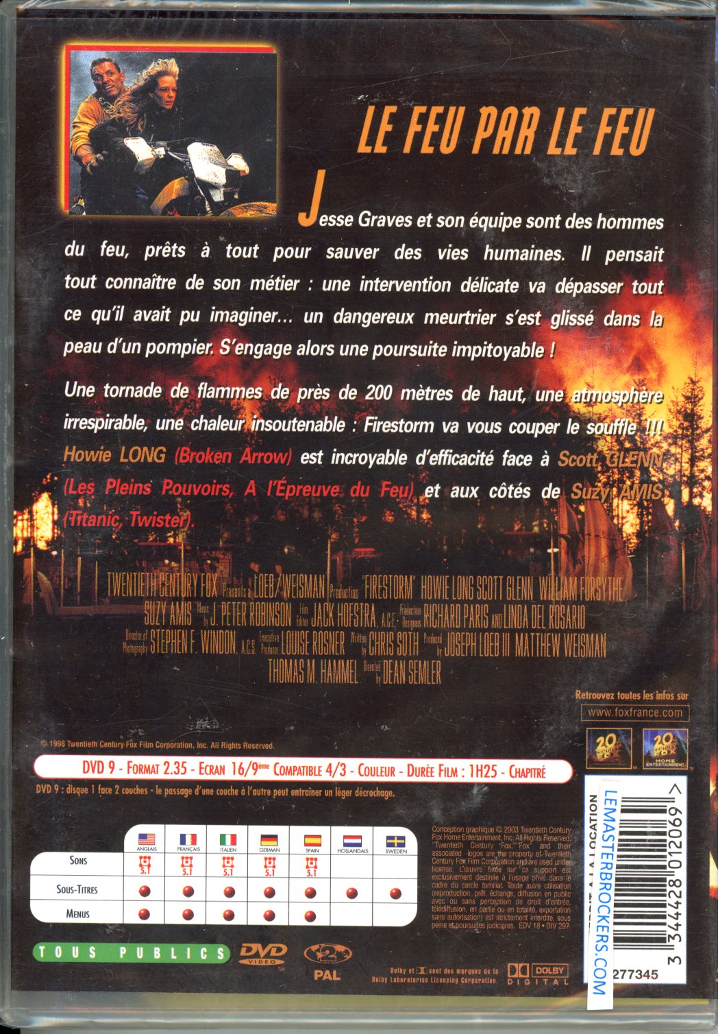 FIRESTORM DVD NEUF 3344428012069