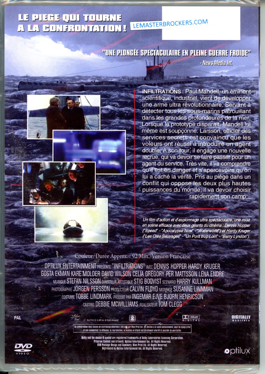 INFILTRATIONS SECRET INTRUSION DVD NEUF