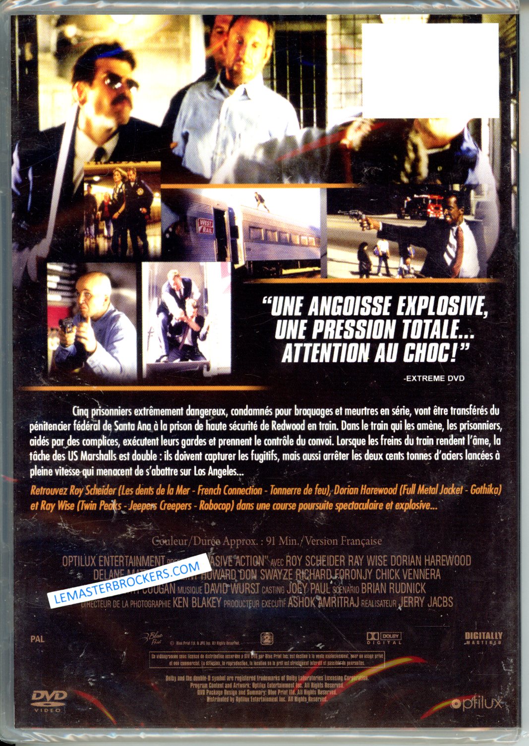 EVASIVE ACTION - ROY SCHEIDER DVD