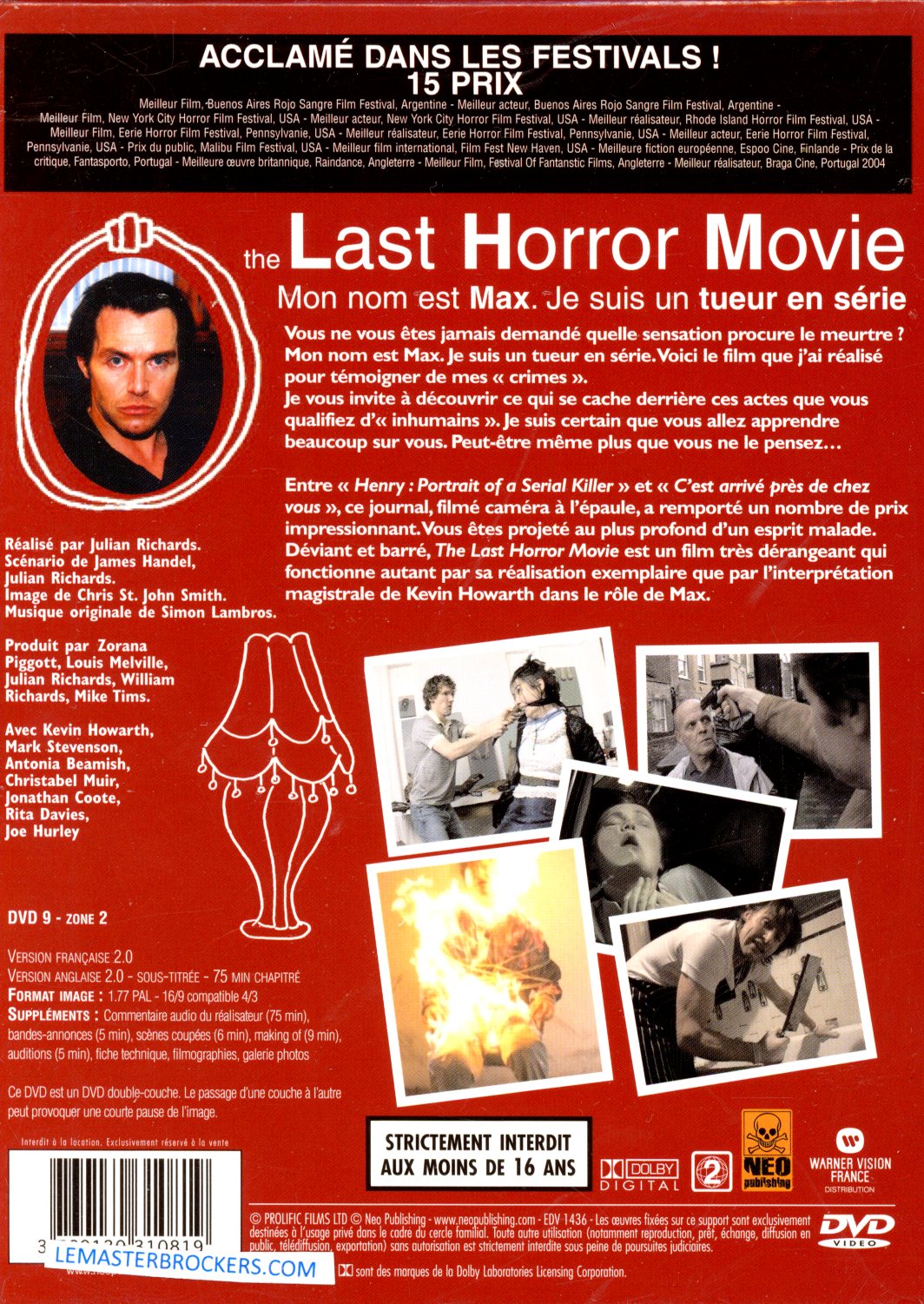 3760130310819 DVD THE LAST HORRO MOVIE