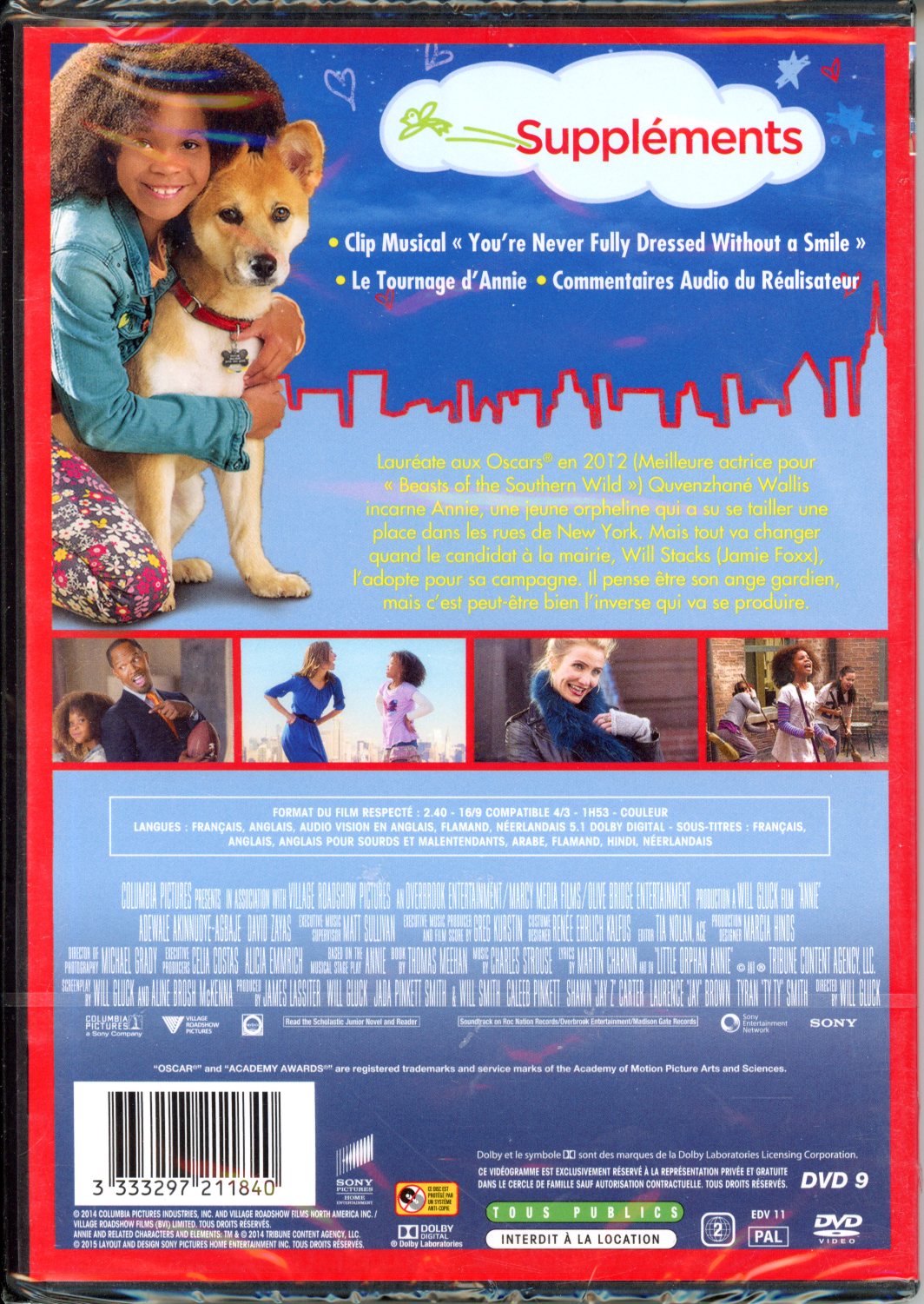 3333297211840 ANNIE AVEC CAMERON DIAZ
