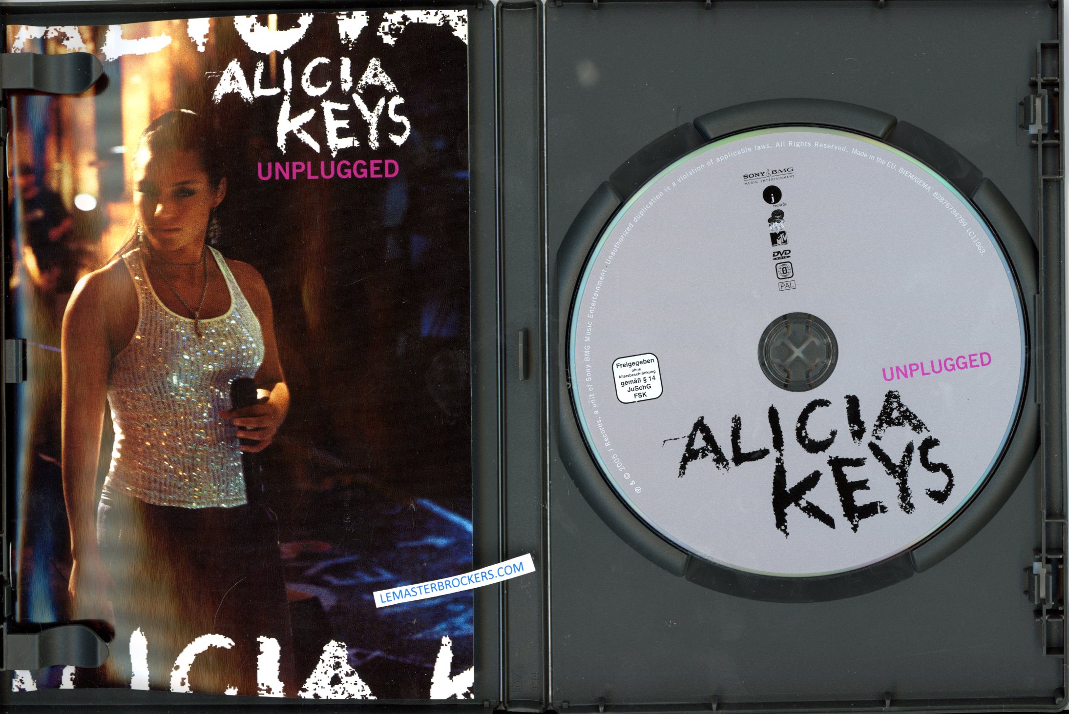DVD OCCASION ALICIA KEYS UNPLUGGED