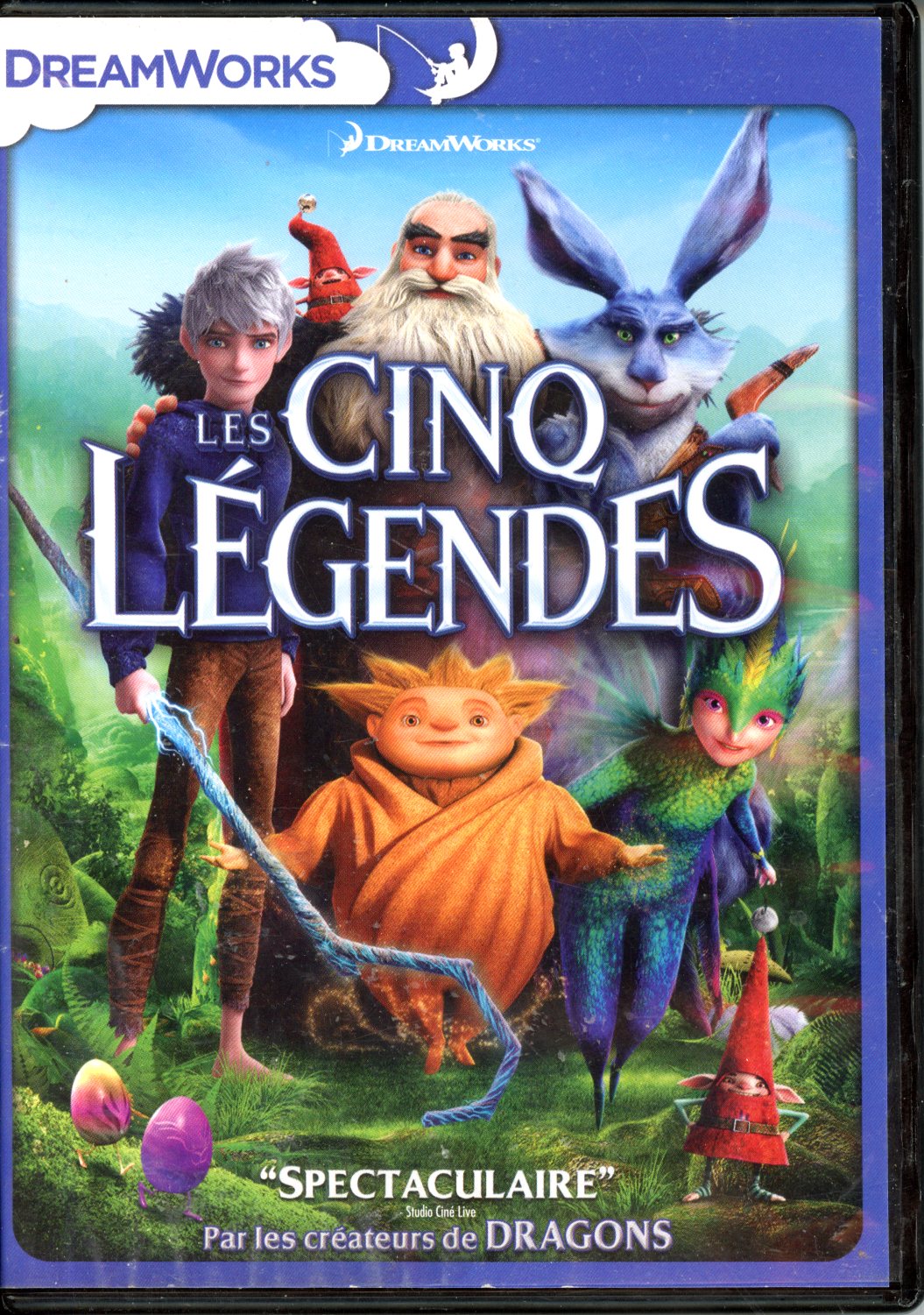 LES CINO LEGENDES - DREAMWORKS - dvd occasion