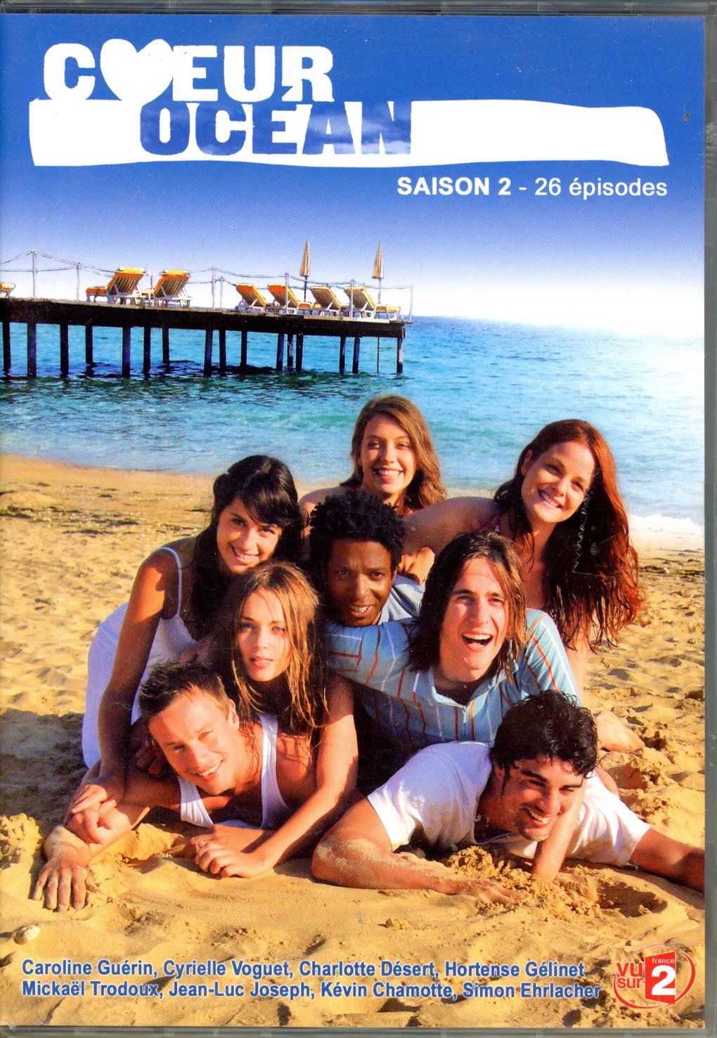 COEUR OCEAN DE LA SAISON 2 DANS UN COFFRET 4 DVD