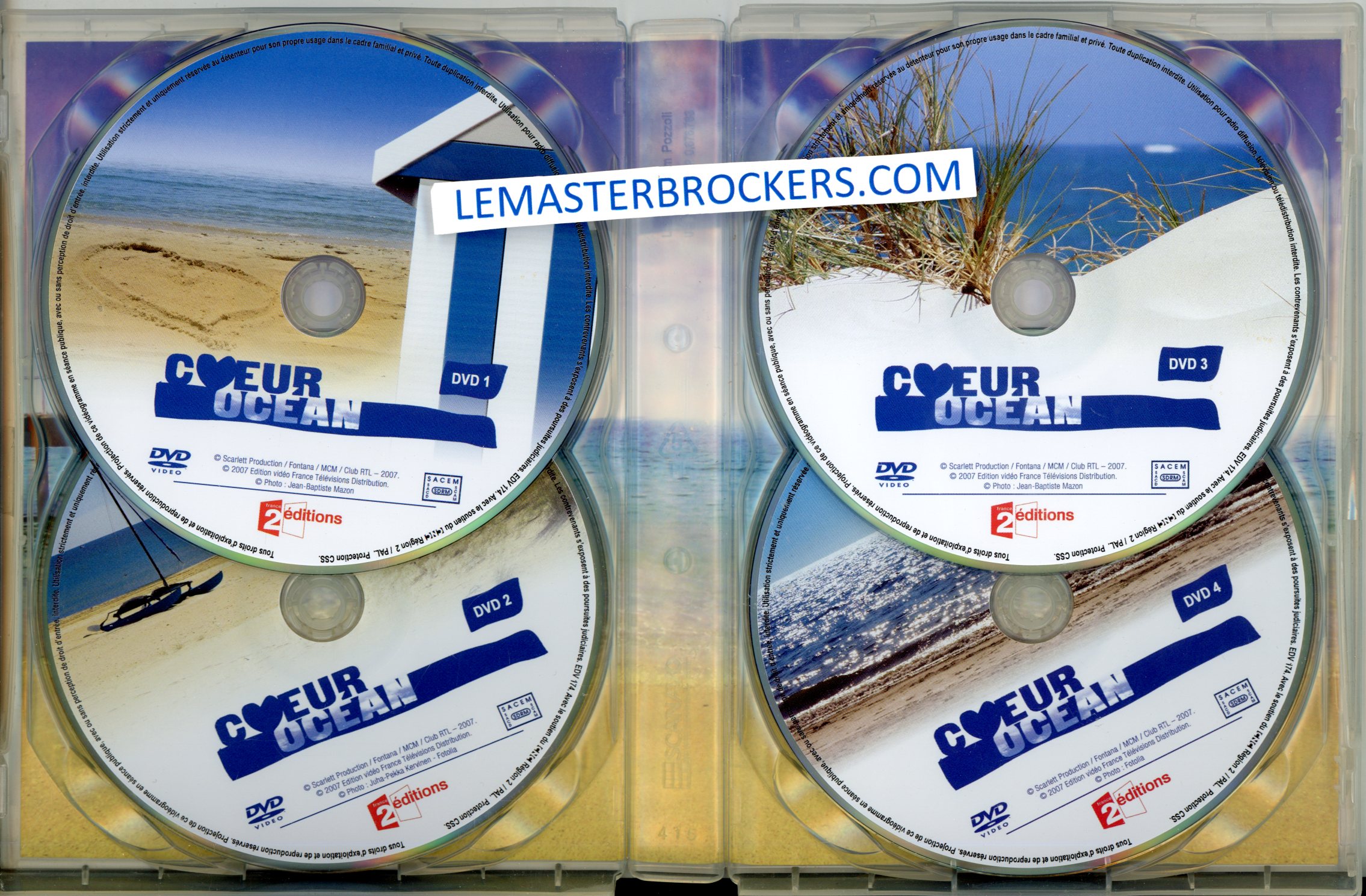 COEUR OCEAN - SAISON 2 - COFFRET 4 DVD 3322069944550