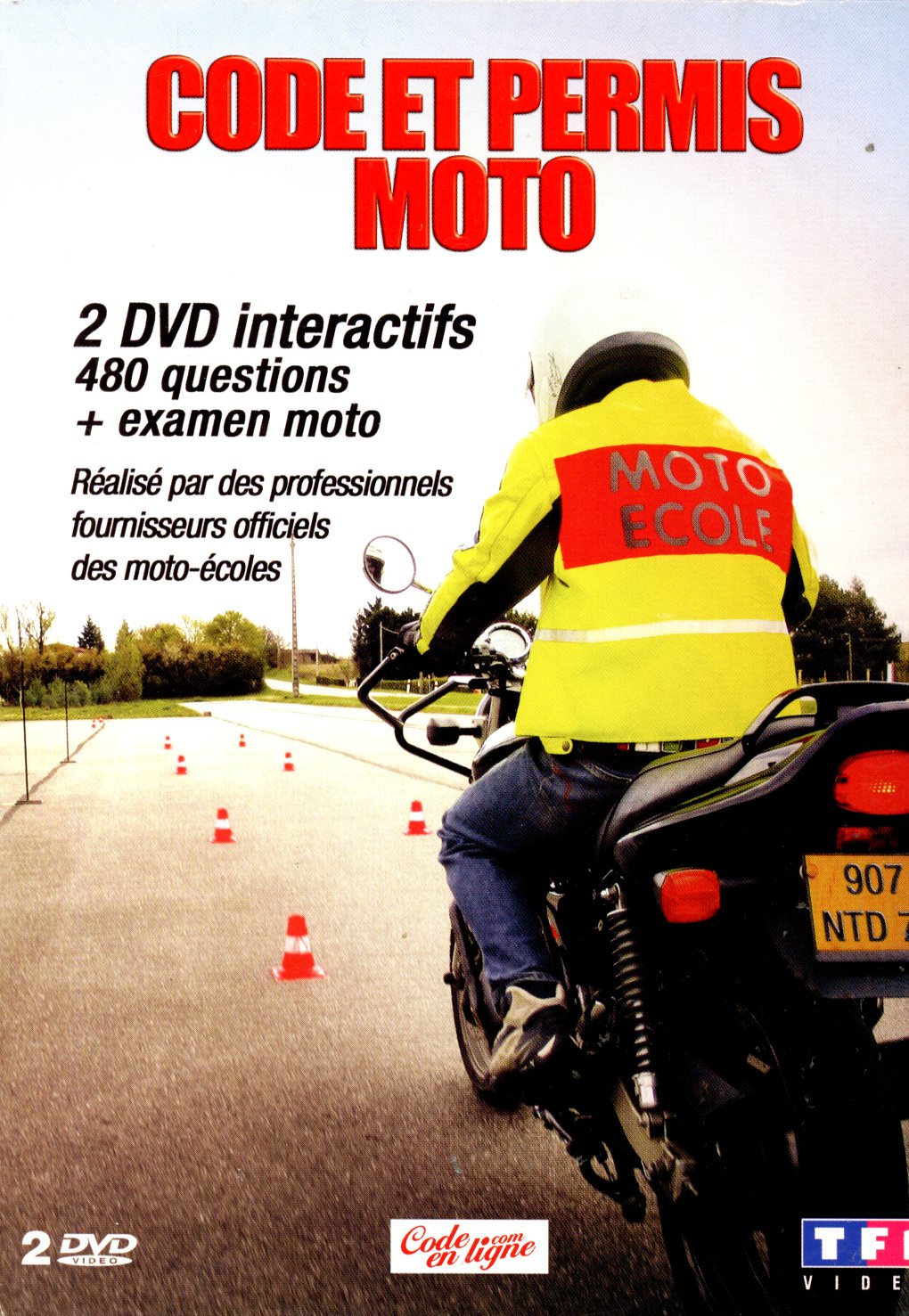 CODE ET PERMIS MOTO DVD INTERACTIFS 3384442062855