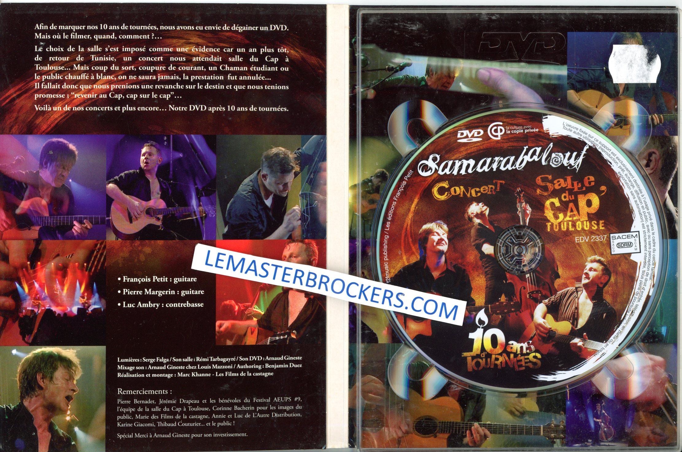 10 ANS D TOURNÉE - SAMARABALOUF  3521382716114