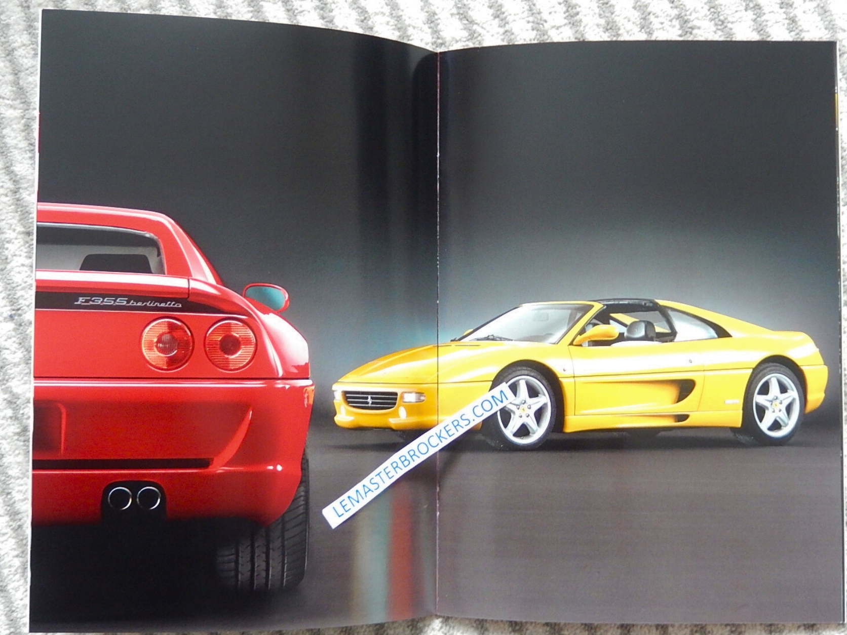 BROCHURE FERRARI F355 CATALOGUE AUTO