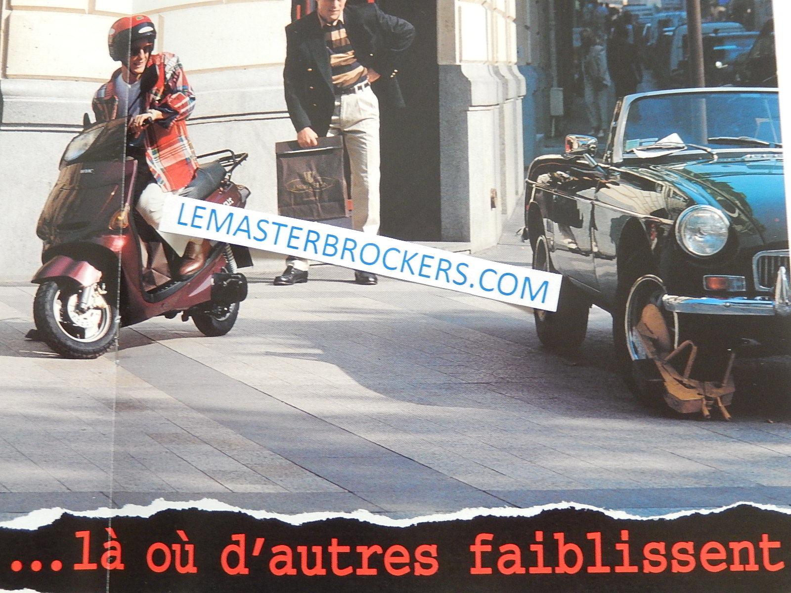 BROCHURE MBK SCOOTER 1995 EVOLIS 50
