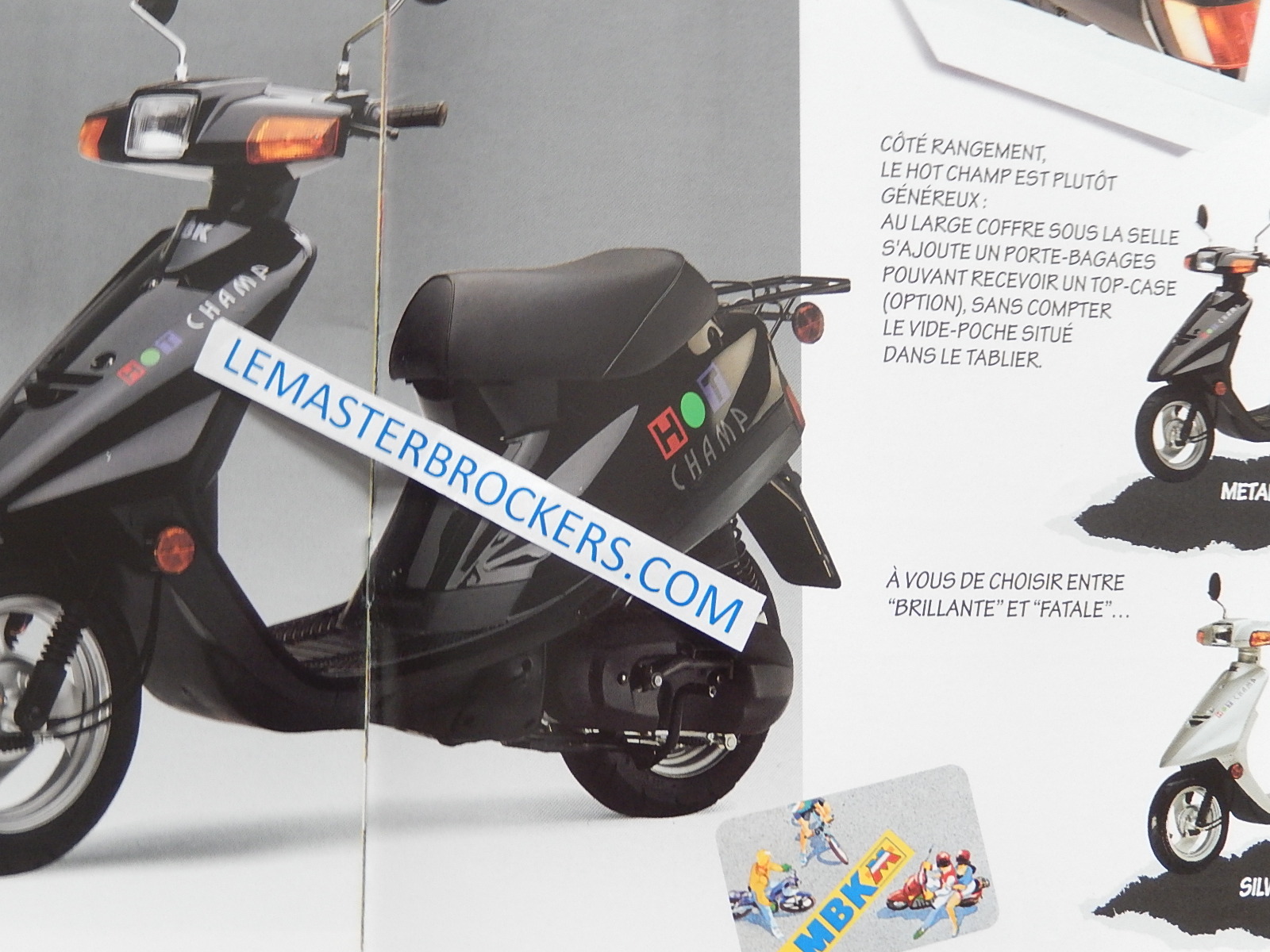 BROCHURE MBK SCOOTER HOT CHAMP