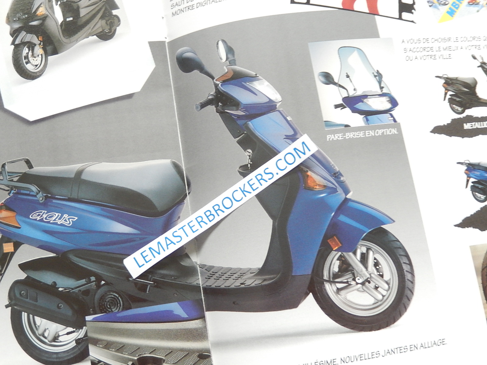 BROCHURE MBK SCOOTER 1995 EVOLIS 80