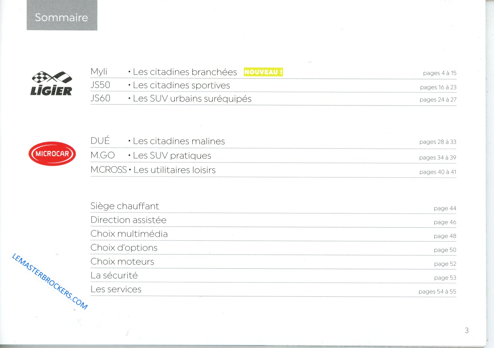 LIGIER ET MICROCAR LA MOBILITE SANS PERMIS DES 14 ANS