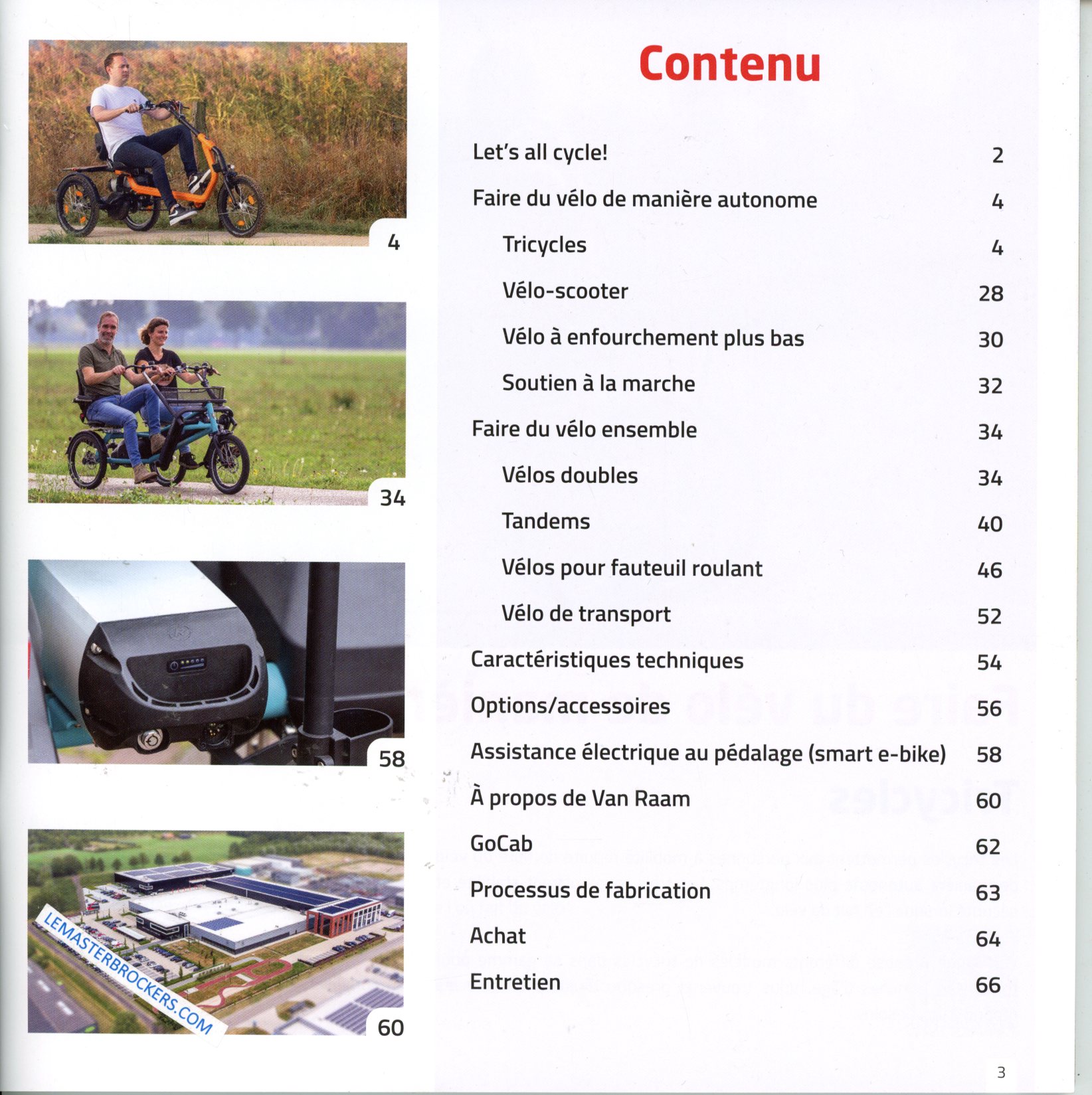 CATALOGUE VAN RAAM brochure catalogue