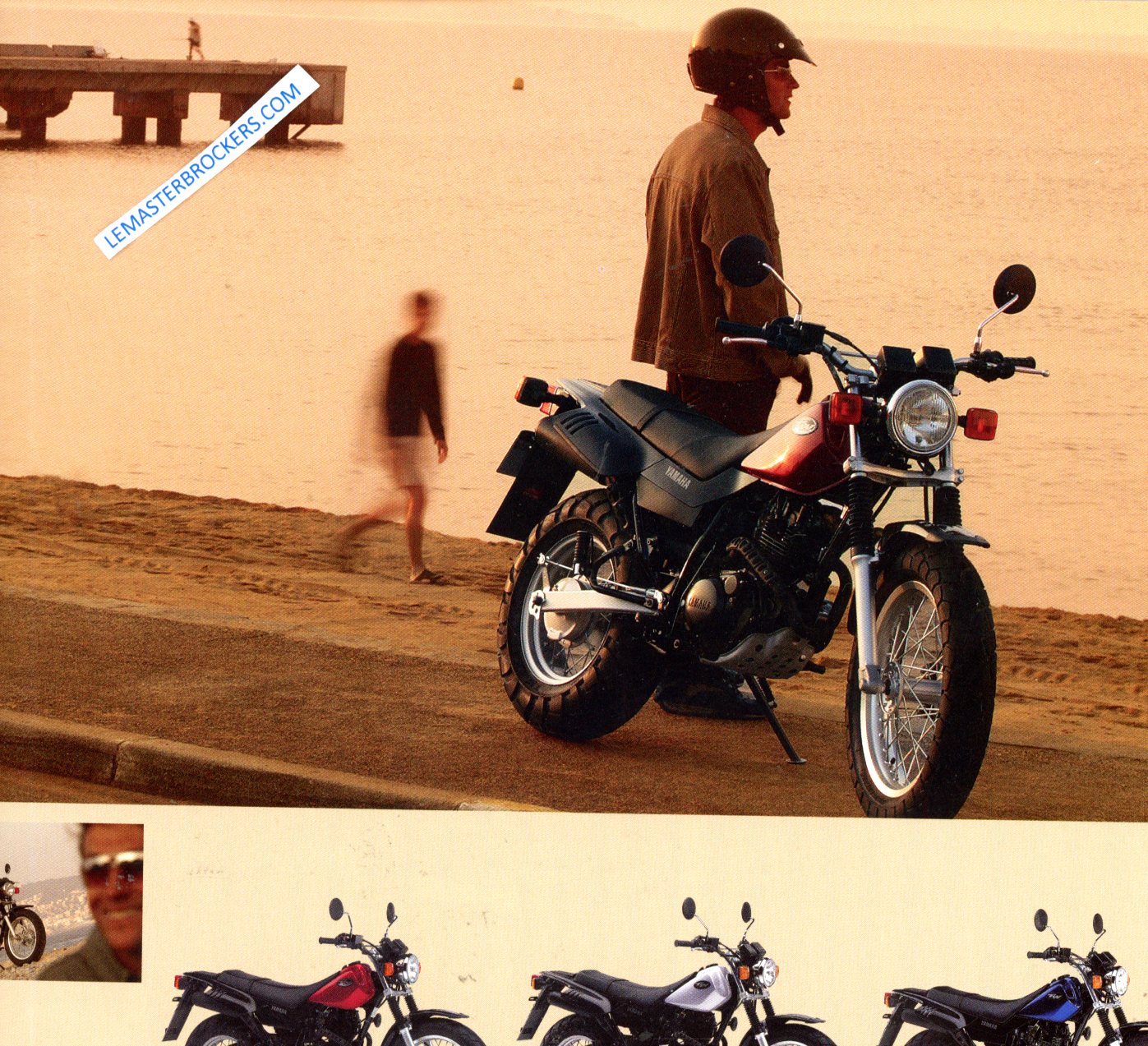TW125 BROCHURE MOTO YAMAHA 2004