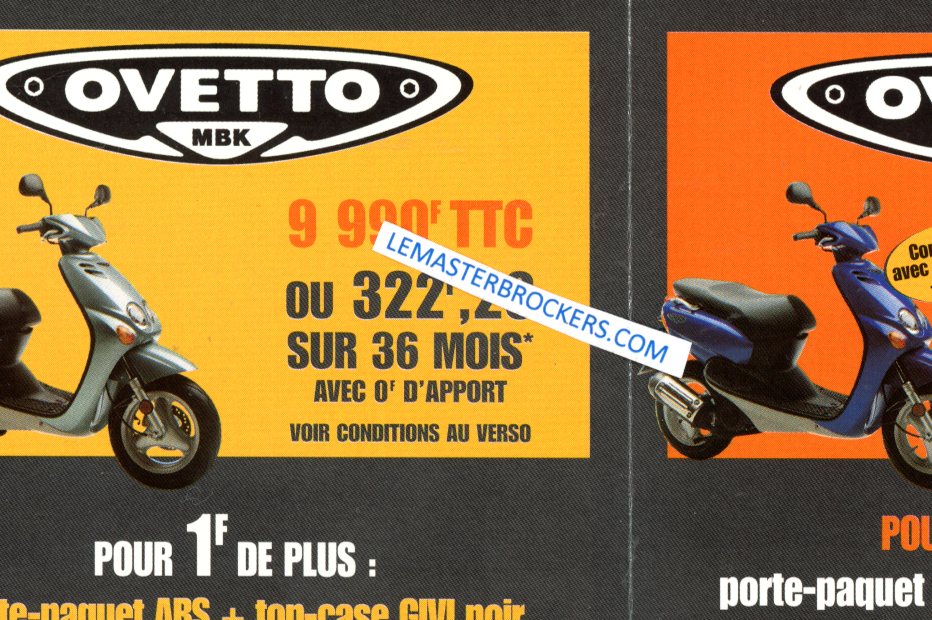 MBK LES MASTER PACKS OVETTO STUNT DOODO SKYLINER