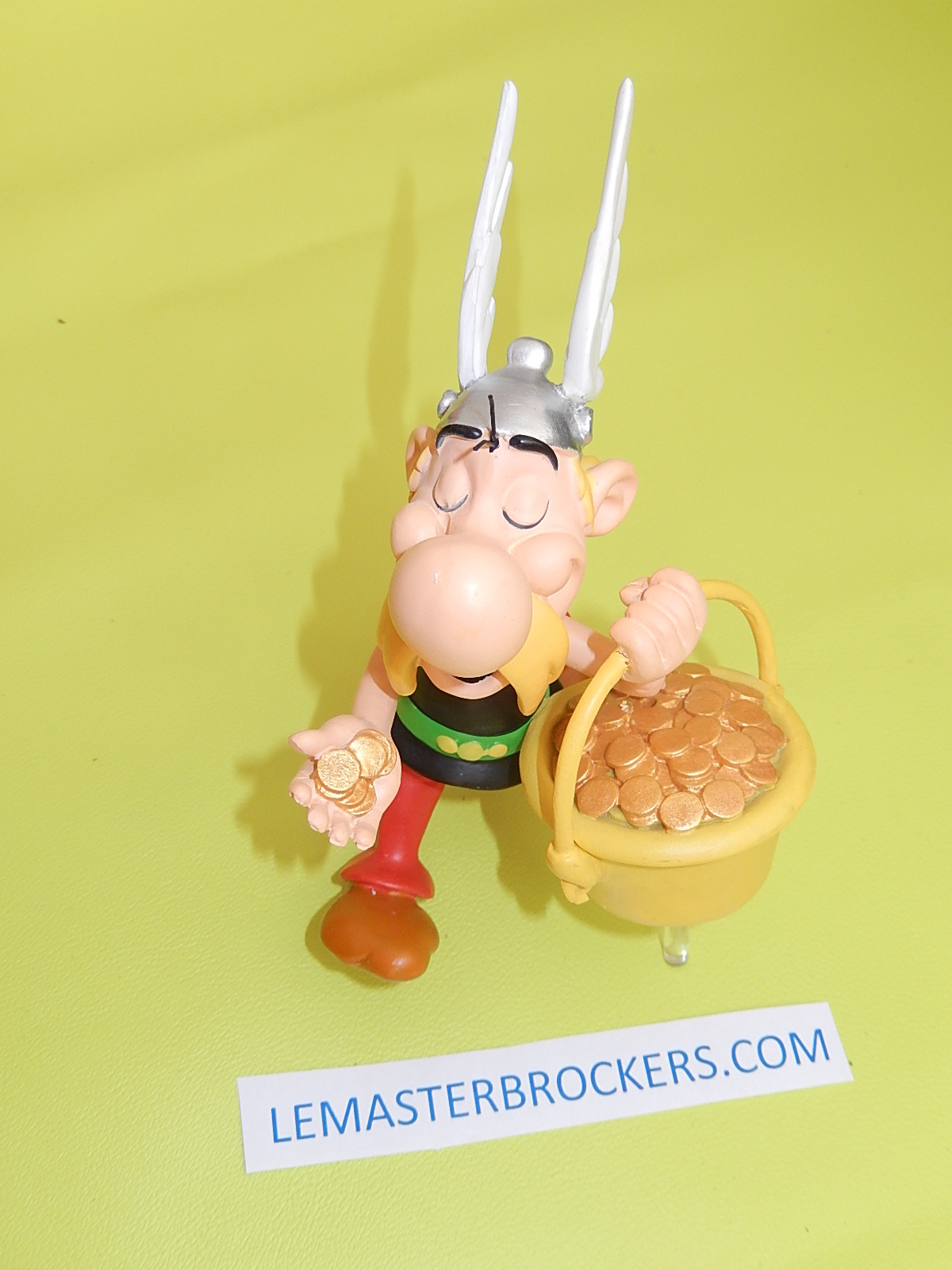 FIGURINE ASTERIX ET LE CHAUDRON ALBERT RENE GOSCINY-UDERZO