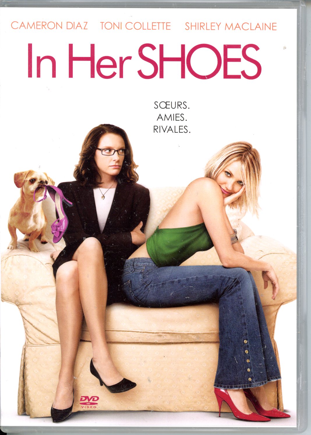 DVD IN HER SHOES AVEC CAMERON DIAZ - TONI COLLETTE - SHIRLEY MACLAINE