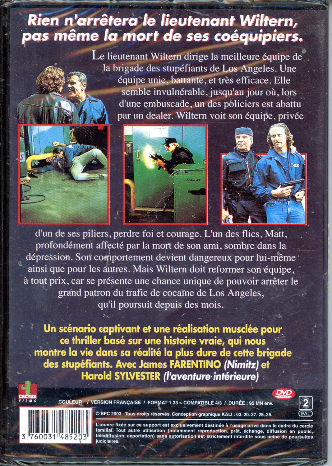 3760031485203 UN FLIC A ABATTRE dvd