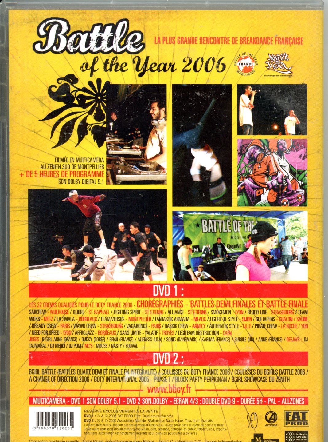 3760078790209 BATTLE OF THE YEAR 2006 breakdance