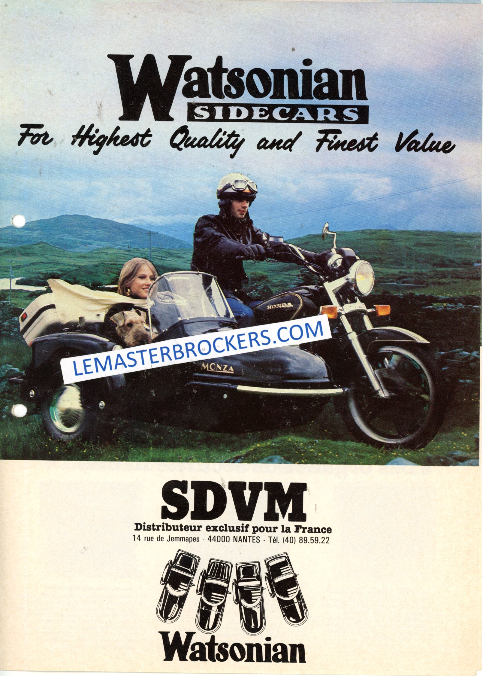 WATSONIAN SIDE-CARS