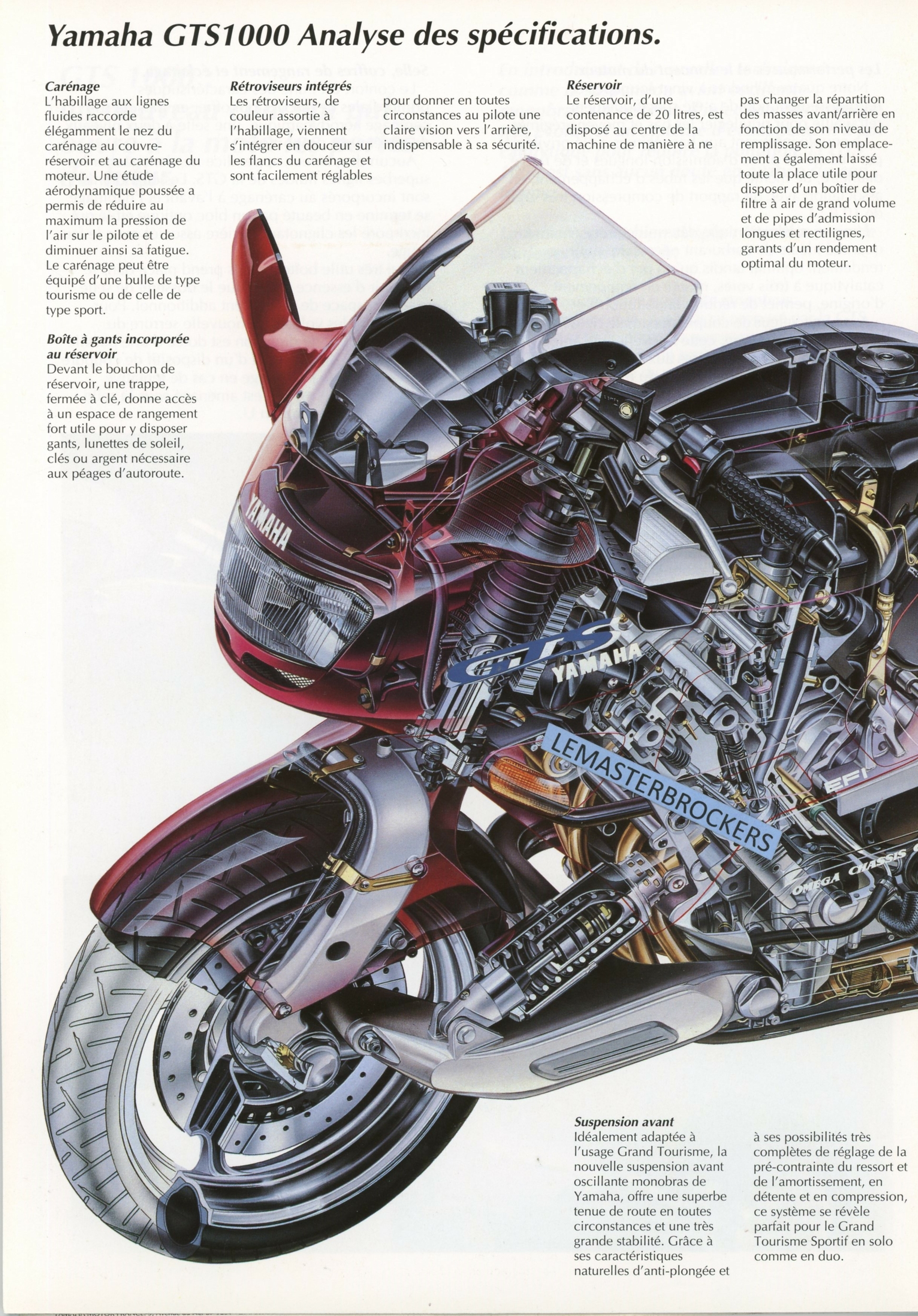 YAMAHA-GTS1000-1000A-BROCHURE-CATALOGUE-MOTO-LEMASTERBROCKERS