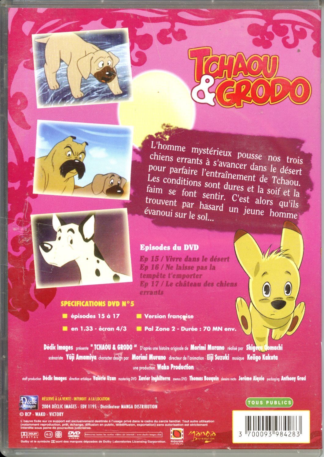 TCHAOU ET GRODO dvd 3700093984283